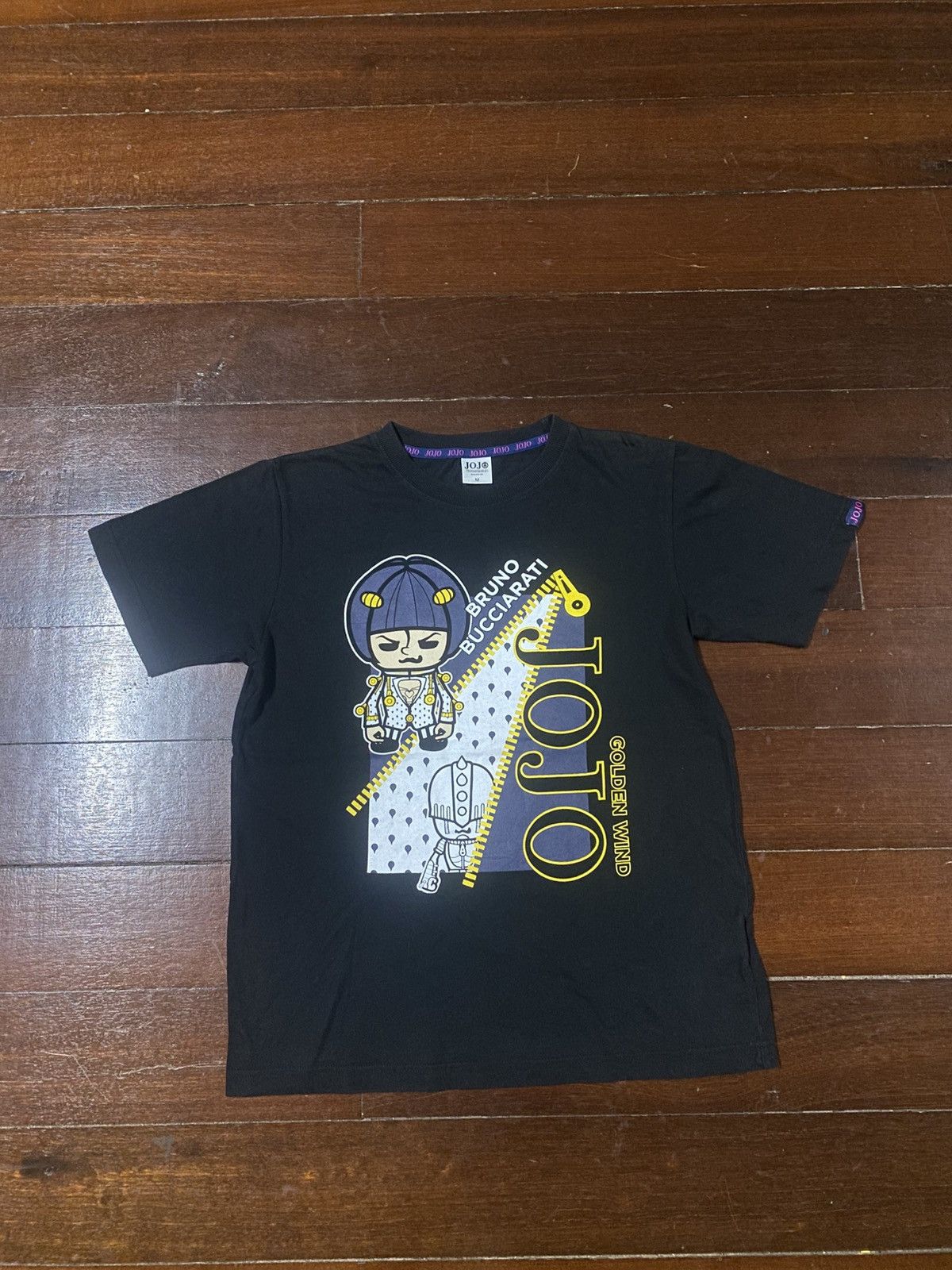 Anime RARE JOJO’S BIZARRE ADVANTURE BRUNO BUCCIARATI tee Size US M / EU 48-50 / 2 - 1 Thumbnail
