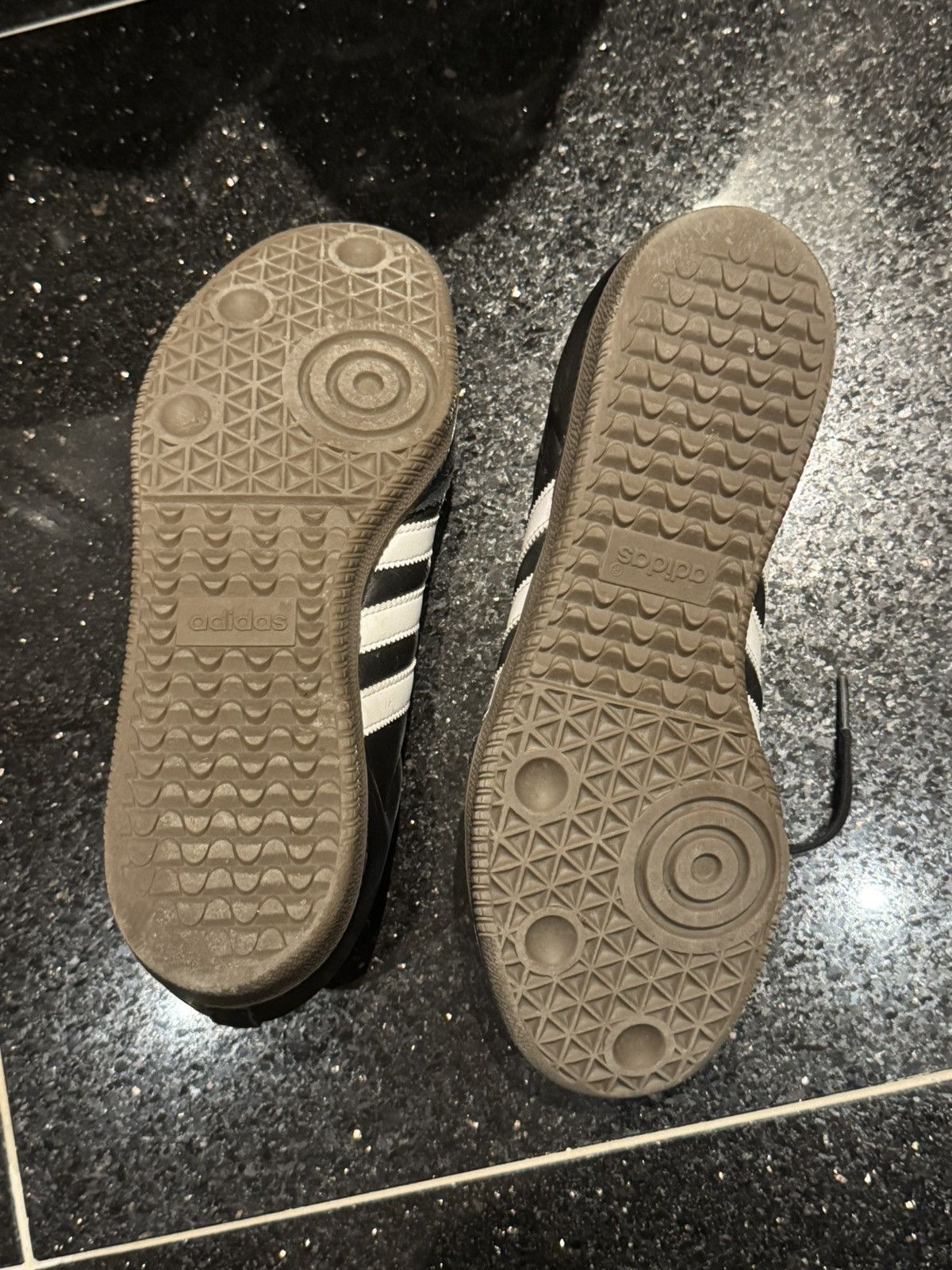 Adidas BLACK ADIDAS SAMBA Size US 8.5 / EU 41-42 - 4 Thumbnail