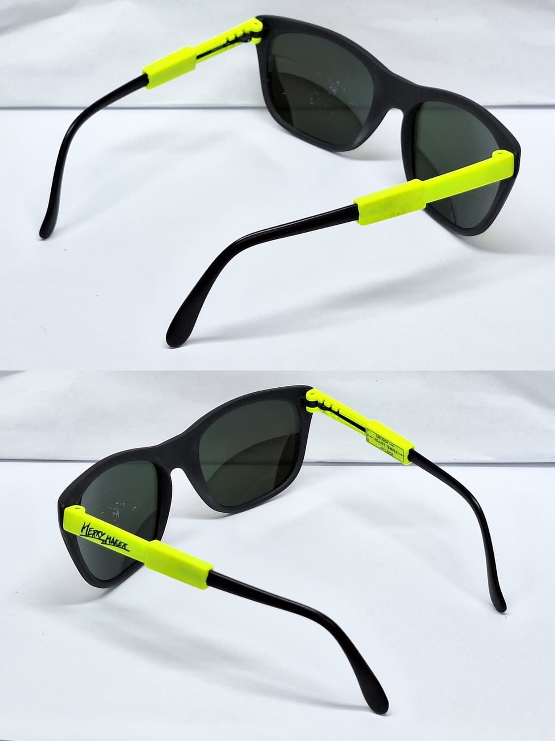 Other 2000s MERRY MAKER Adjustable Temple Neon Mirror Sunglasses Size ONE SIZE - 6 Thumbnail