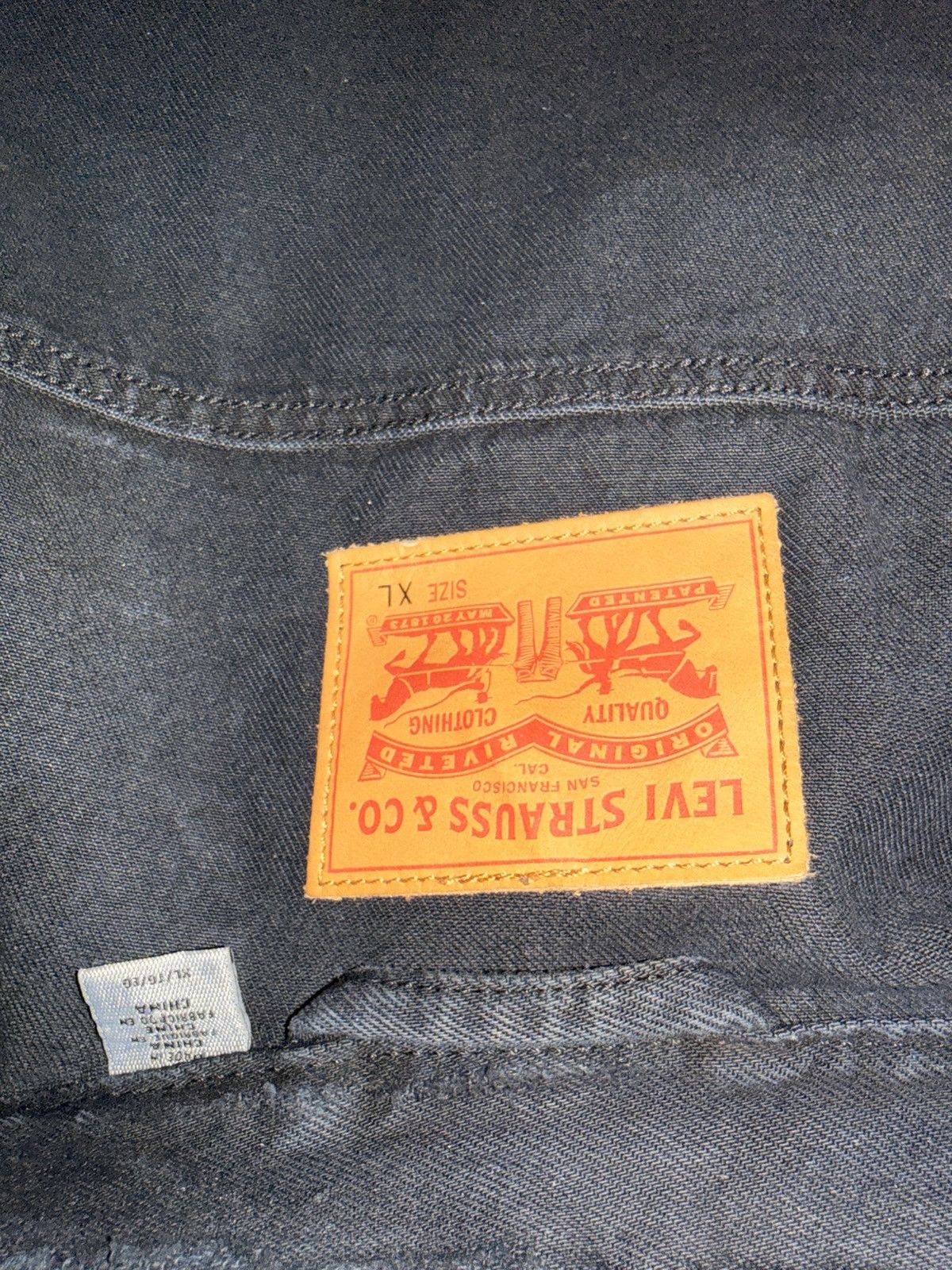 Levi's Levi Distressed Denim Jacket Size US XL / EU 56 / 4 - 4 Thumbnail