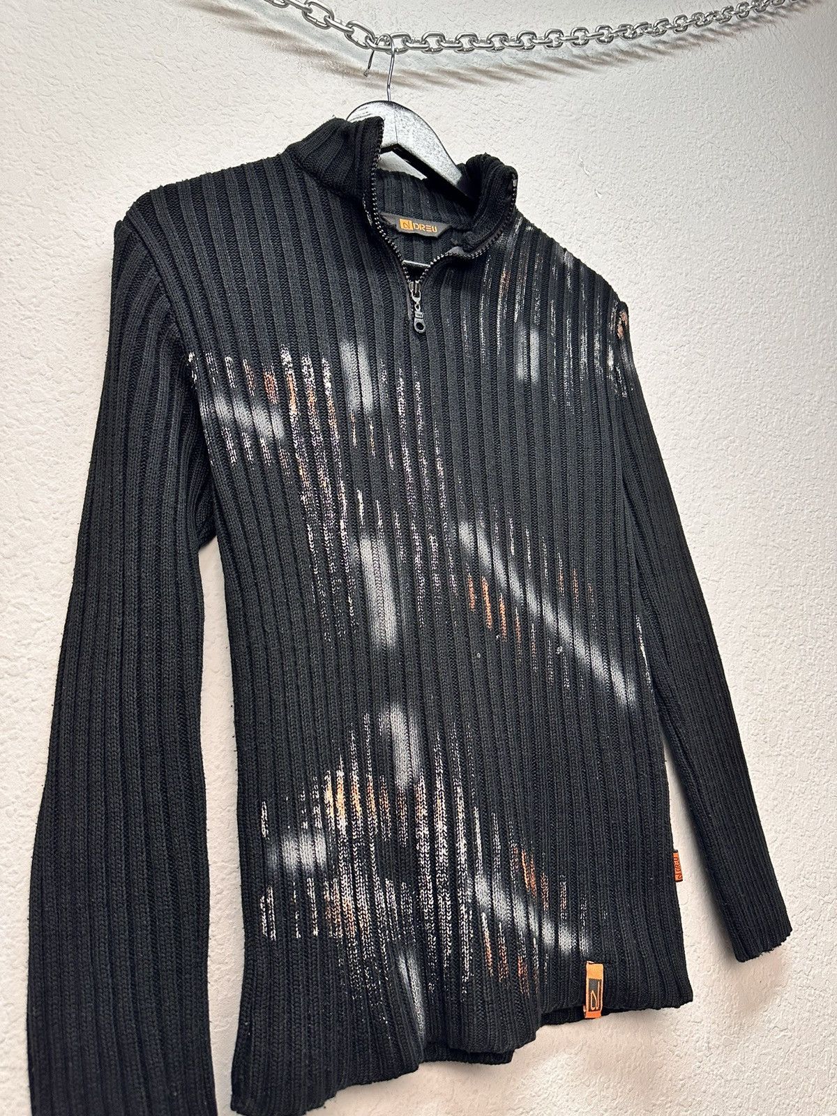 Diesel Y2k Gothic Avatngarde Sweater Distressed Margiela Japanese Size US M / EU 48-50 / 2 - 4 Thumbnail