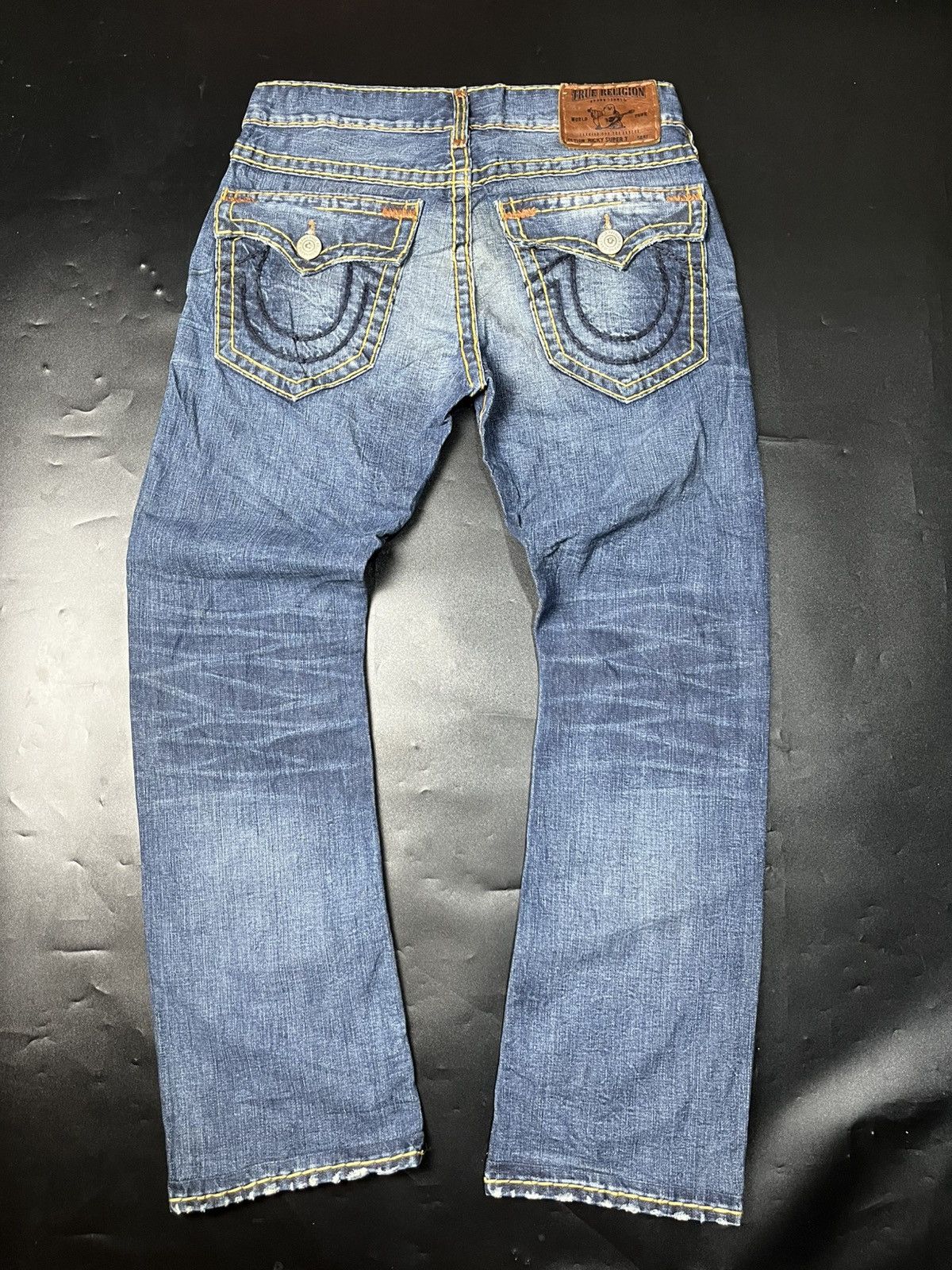 If Six Was Nine TRUE RELIGION TRUE FLARE JEANS Size US 31 - 1 Thumbnail