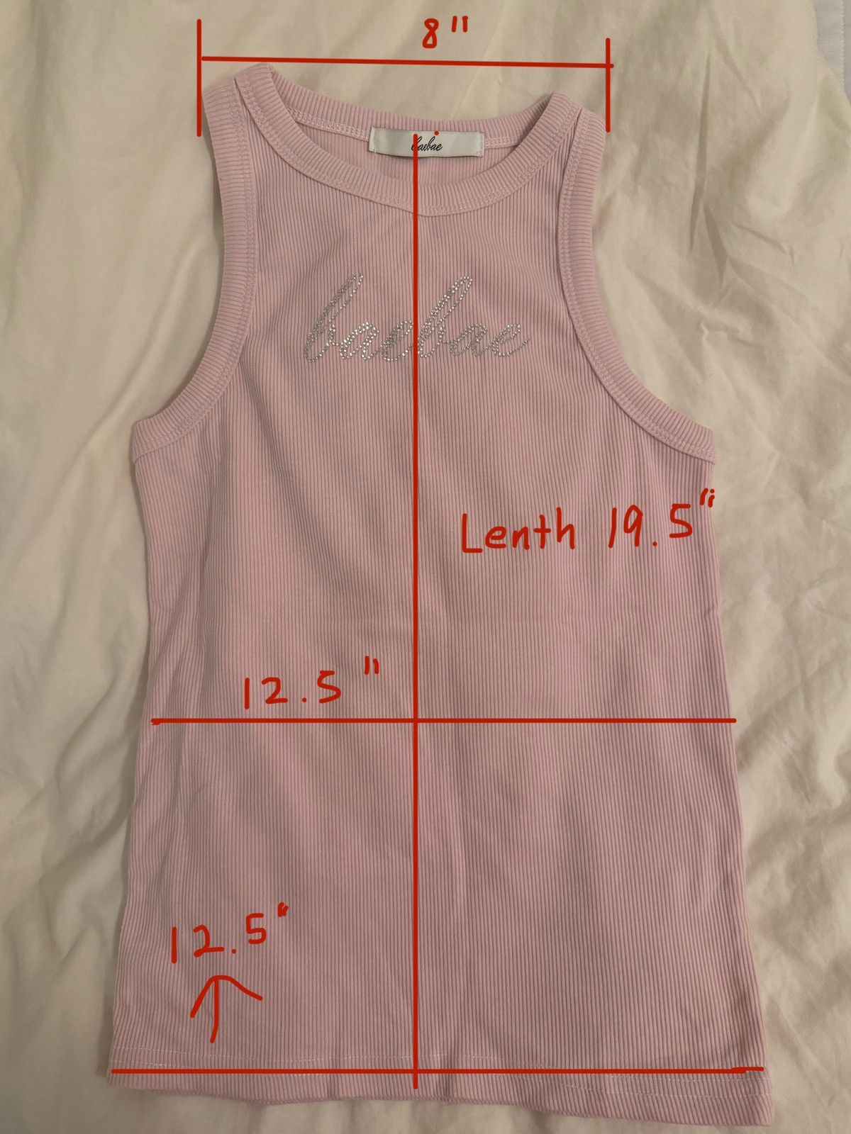 Other Baebae rhinestone pink tank top Size XS / US 0-2 / IT 36-38 - 6 Thumbnail