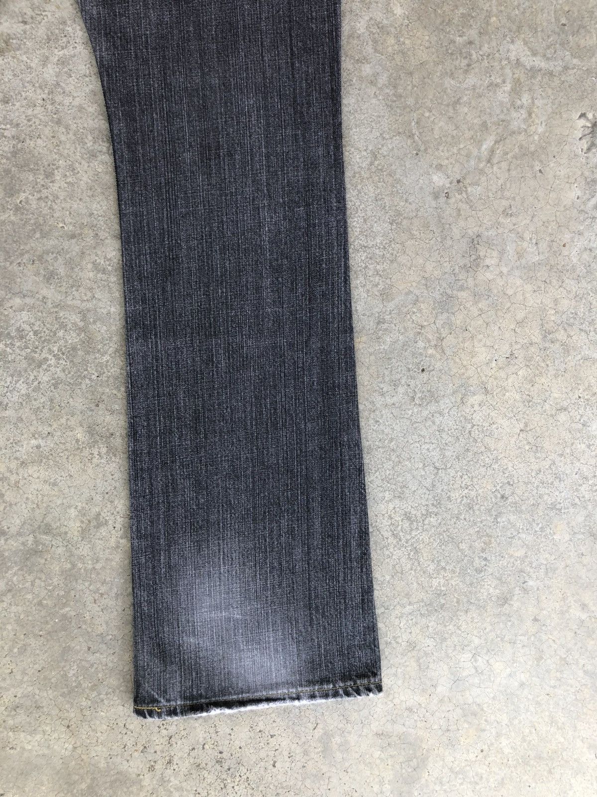 If Six Was Nine Japanese Edwin XU Flared Jeans Distressed Bootcut Size US 32 / EU 48 - 11 Thumbnail