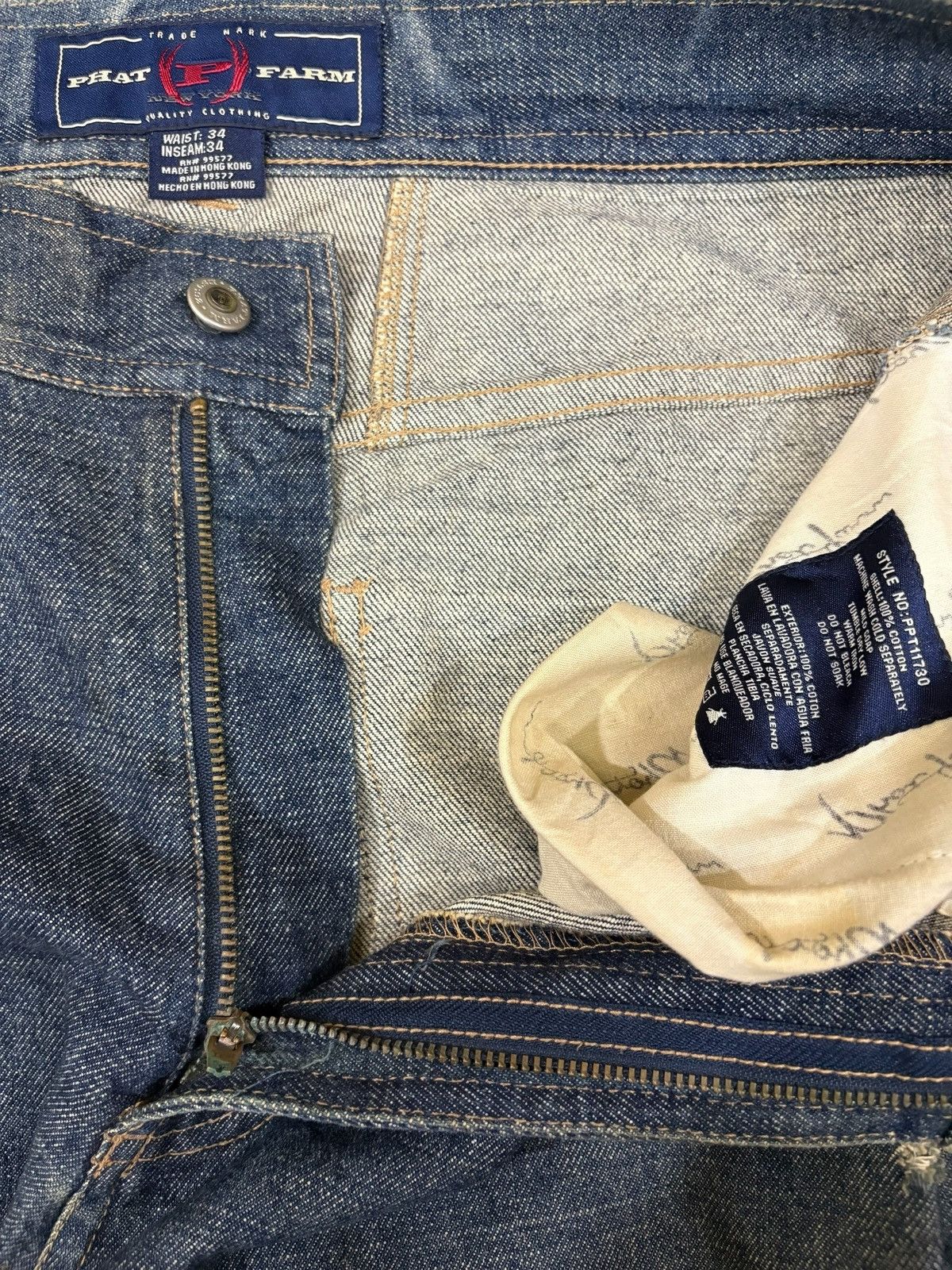 Phat Farm Vintage Phat Farm Carpenter Distressed Baggy Jeans Size US 34 / EU 50 - 9 Thumbnail
