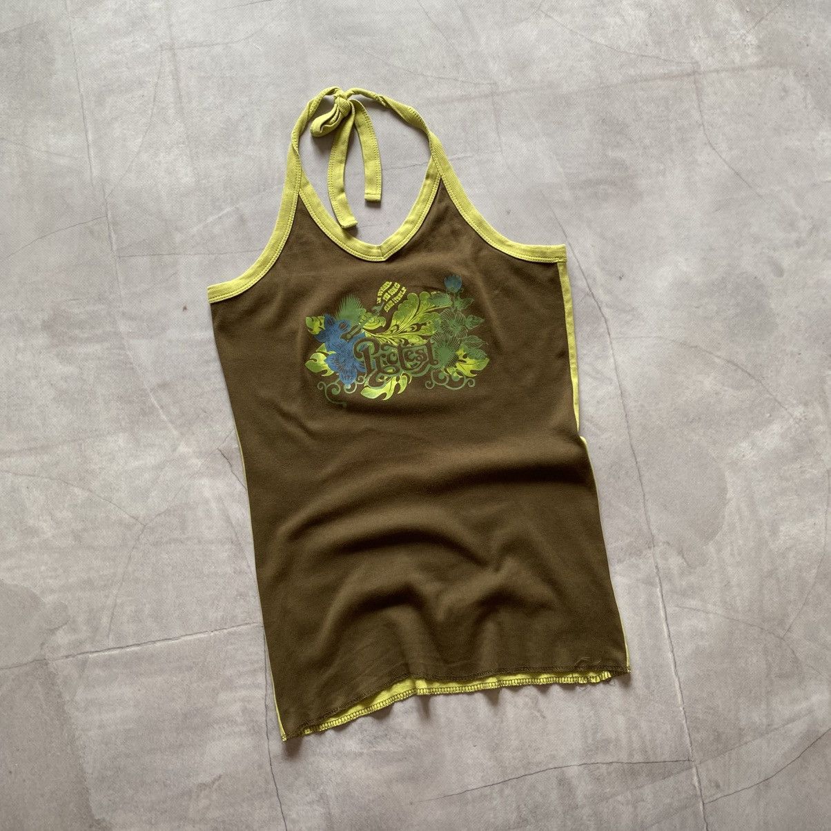 Cop Copine × Ed Hardy × Hysteric Glamour Protest Hysteric Glamour Style Bandeau Bando Tank Top Size M / US 6-8 / IT 42-44 - 1 Thumbnail