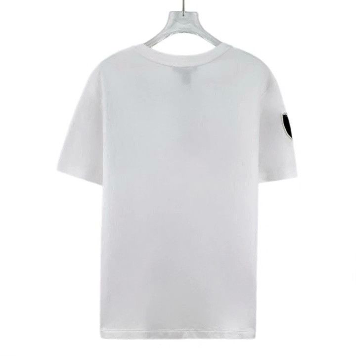 Louis Vuitton Louis Vuitton White Watch Badge Embroidered T-Shirt Size US M / EU 48-50 / 2 - 2 Thumbnail