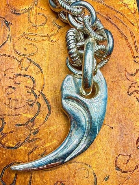 Robert Lee Morris RLM Robert Lee Morris Sterling Claw Necklace Size ONE SIZE - 2 Thumbnail