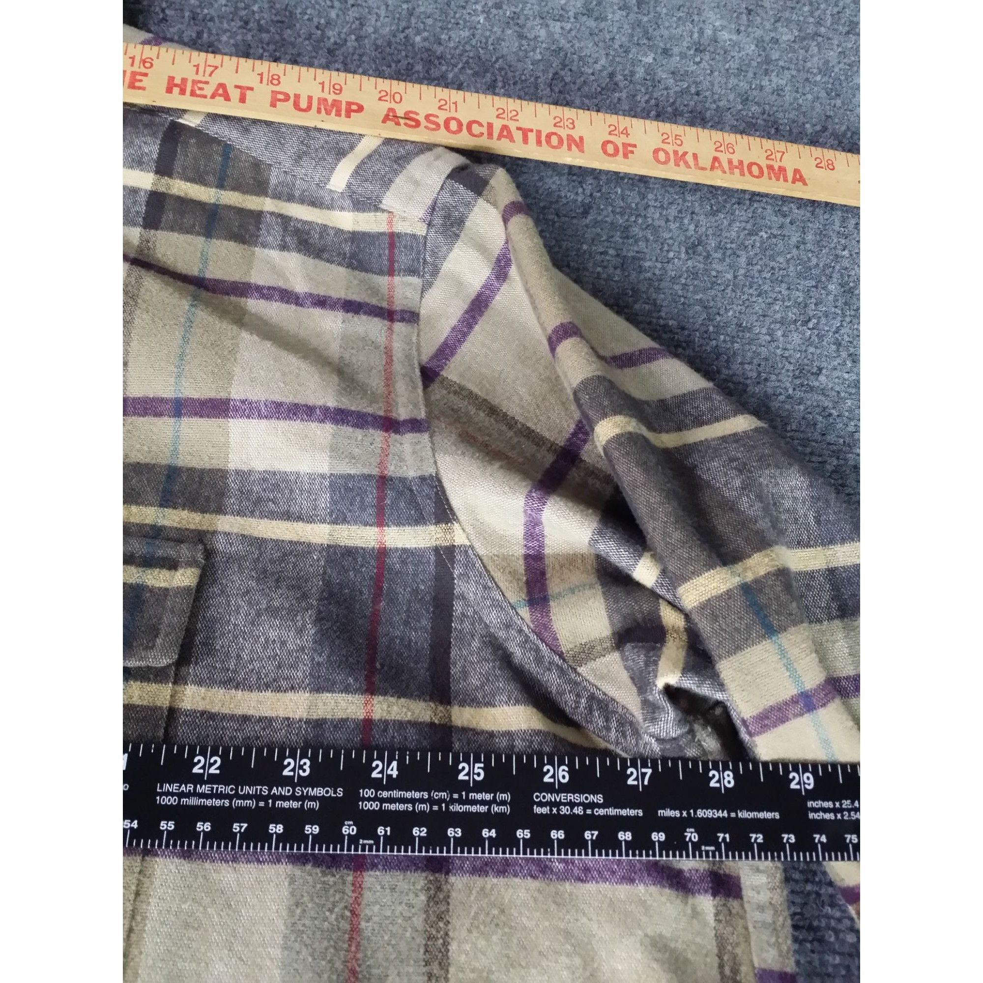 L.L. Bean L.L. Bean Plaid Button Up Shirt Men Sz XXL Chamois Cloth Cot Size US XXL / EU 58 / 5 - 4 Thumbnail