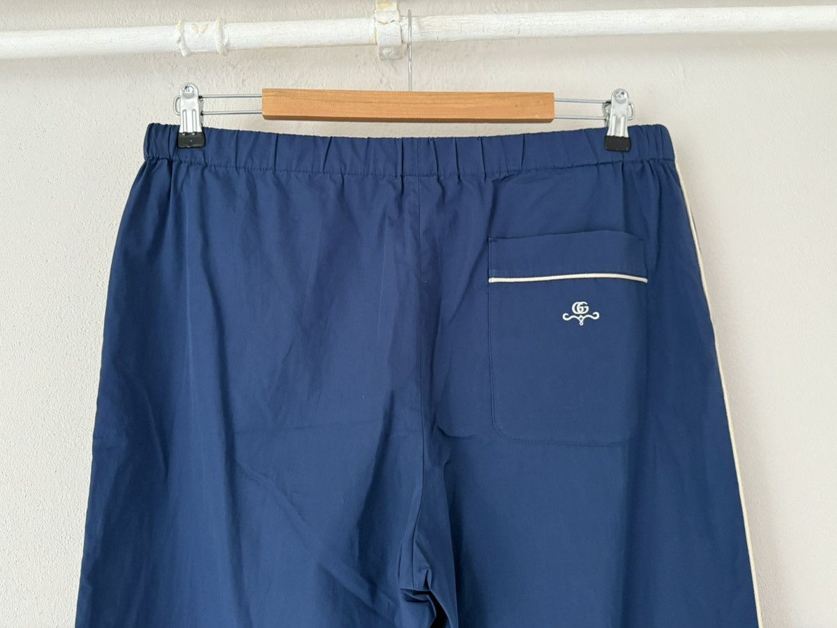 Gucci Gucci Track Pants in Navy Cotton with Side Stripe – Size 52 Size US 30 / EU 46 - 6 Thumbnail