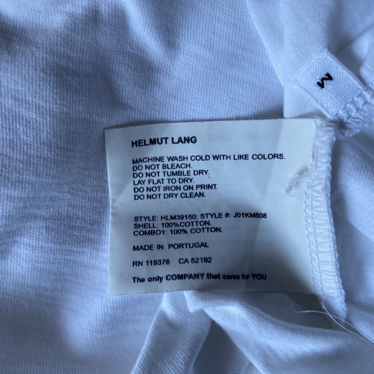Helmut Lang Helmut Lang Worldwide T Shirt Size US M / EU 48-50 / 2 - 5 Thumbnail
