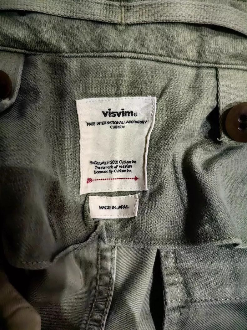 Visvim Visvim visvim Eiger cargo shorts in light green-2506 Size US 30 / EU 46 - 3 Thumbnail