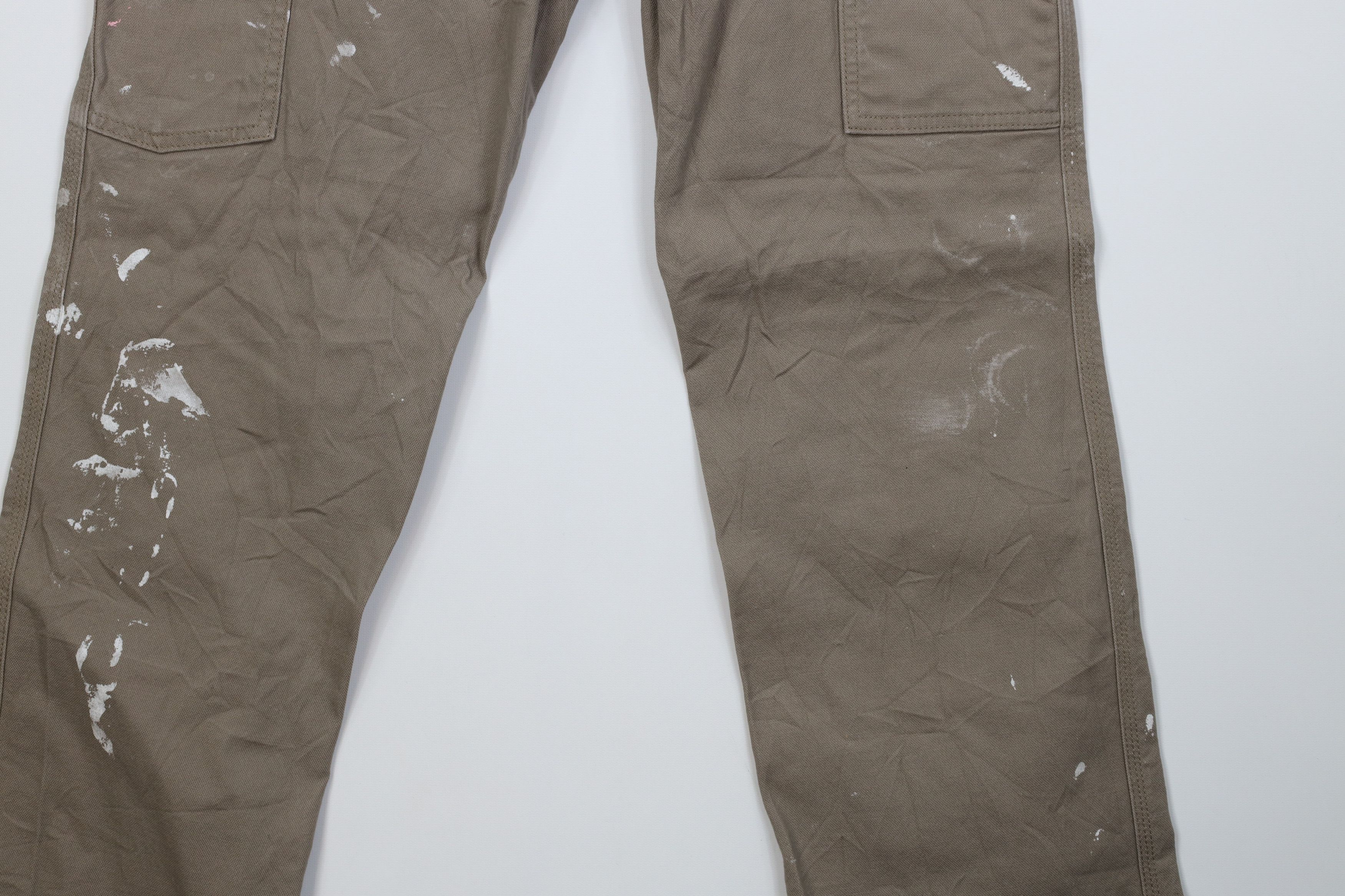 Carhartt Vintage Y2K Carhartt Fit Canvas Wide Leg Pants Desert Size US 31 - 12 Thumbnail