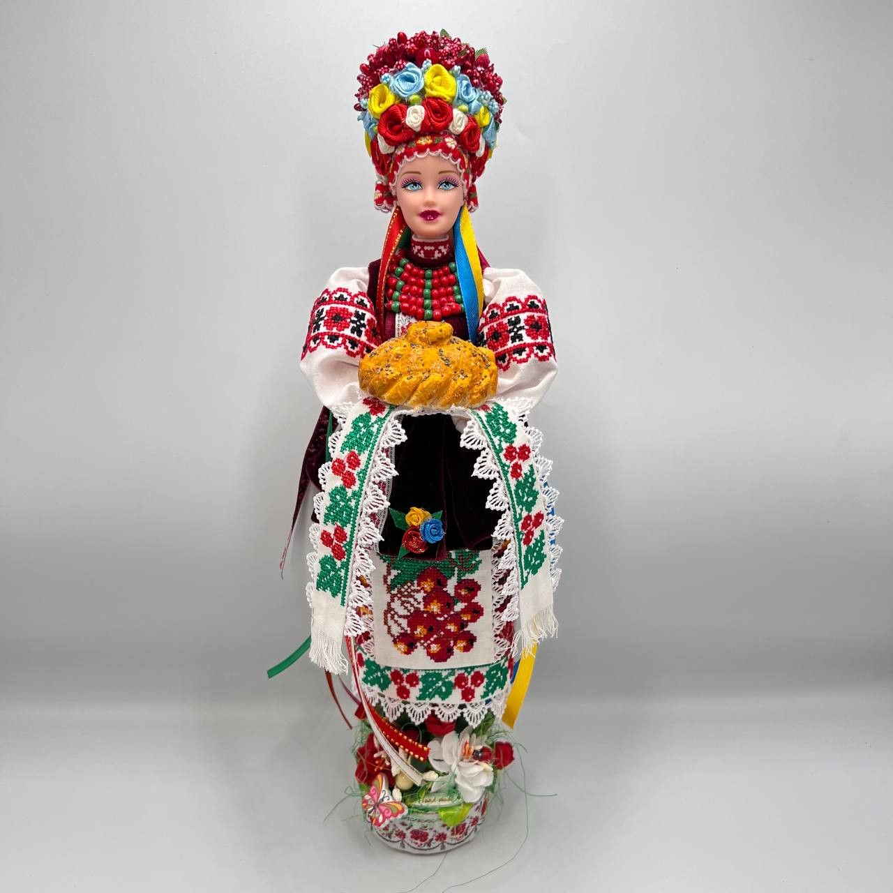 Handmade Beautiful Ukrainian Ethnic Souvenir Handmade Doll Gift Size ONE SIZE - 2 Thumbnail