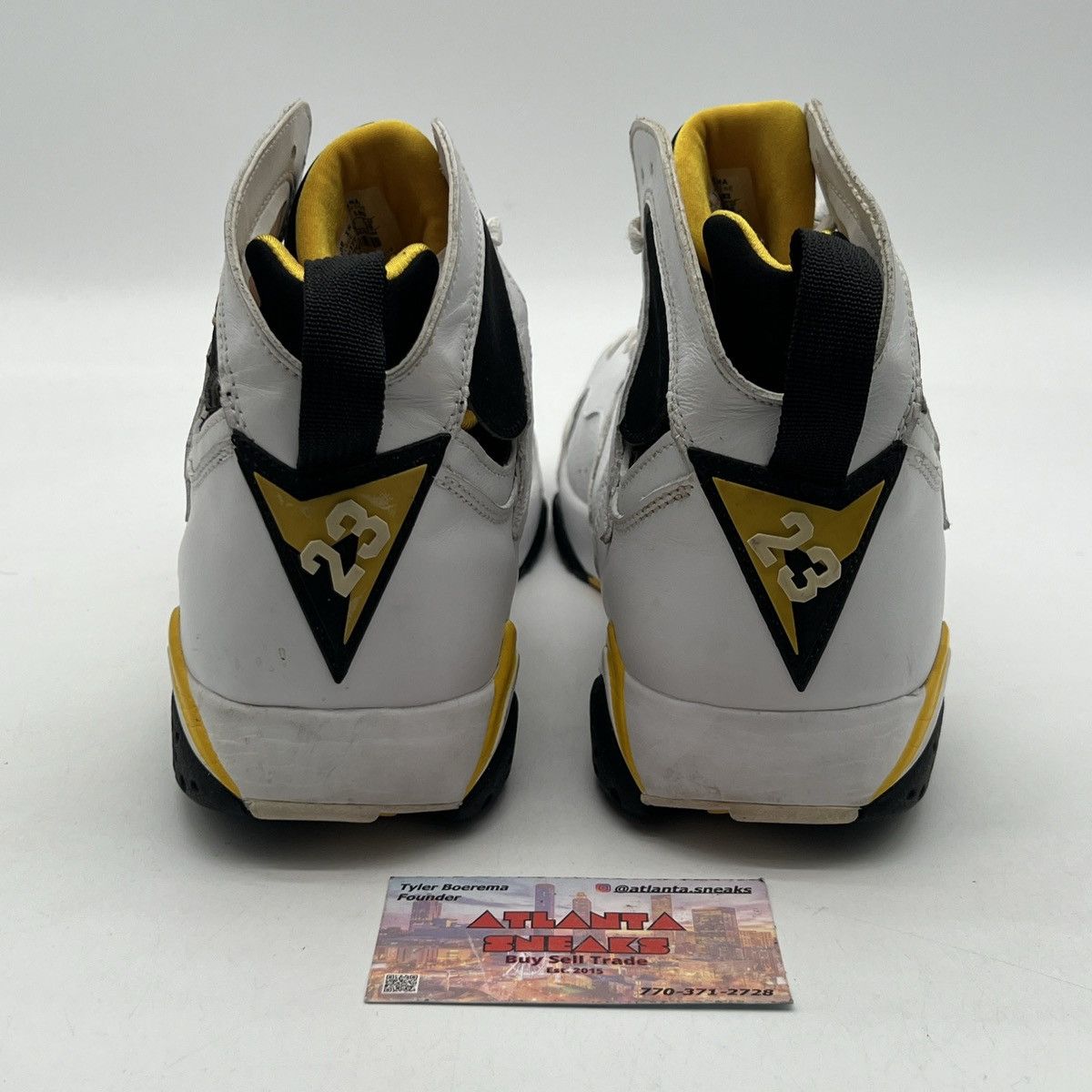 Jordan Brand Wmns Air Jordan 7 white varsity maize Size US 11.5 / EU 44-45 - 3 Thumbnail