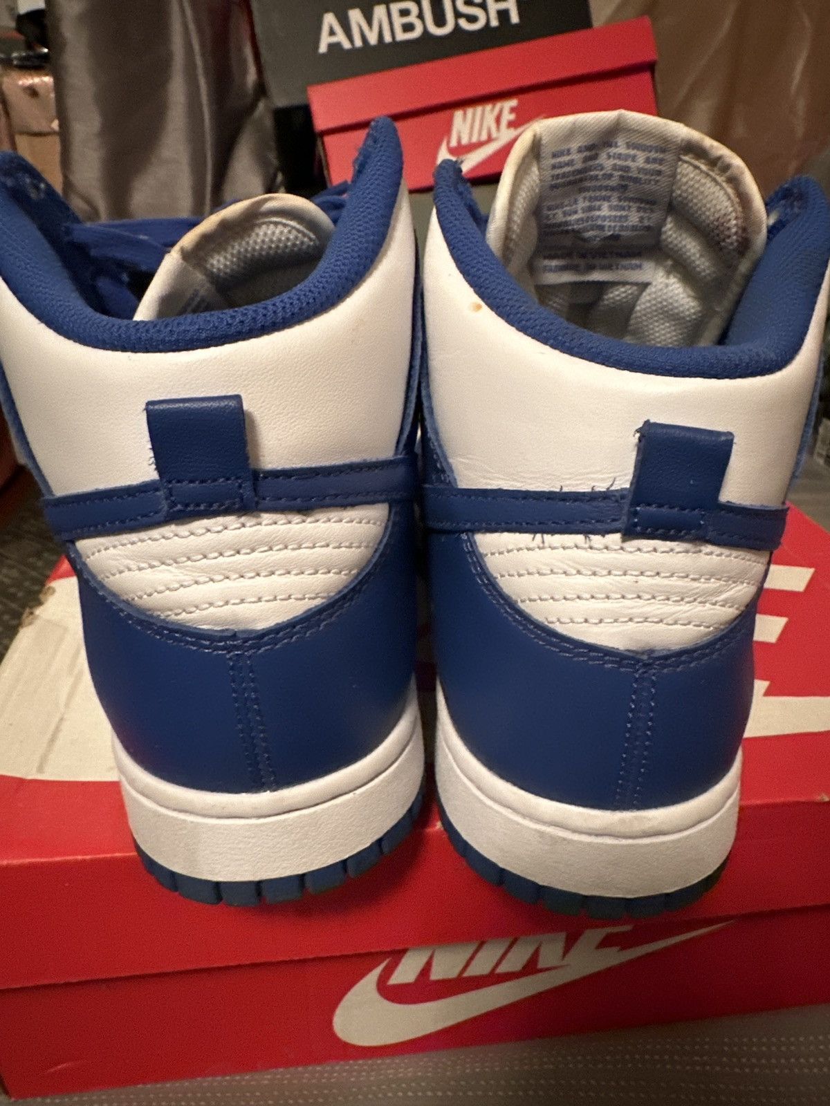 Nike NIKE DUNK HI RETRO “Kentucky” Sz 9 Size US 9 / EU 42 - 3 Thumbnail