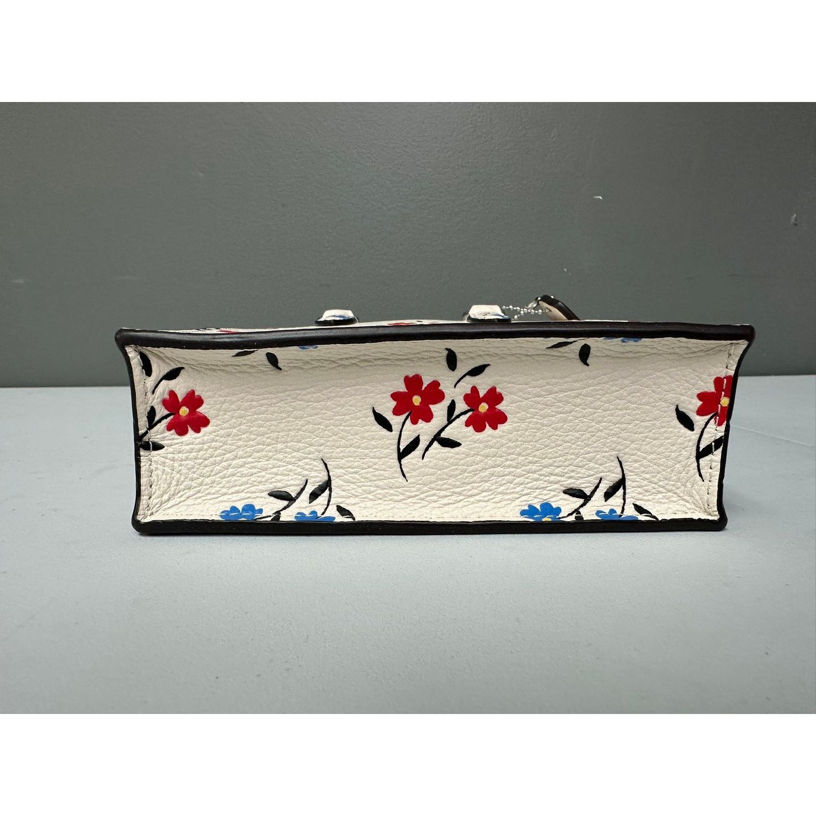 Coach Coach Bag Shoulder Floral Print North/South Mini ToteCt808 Size ONE SIZE - 6 Thumbnail