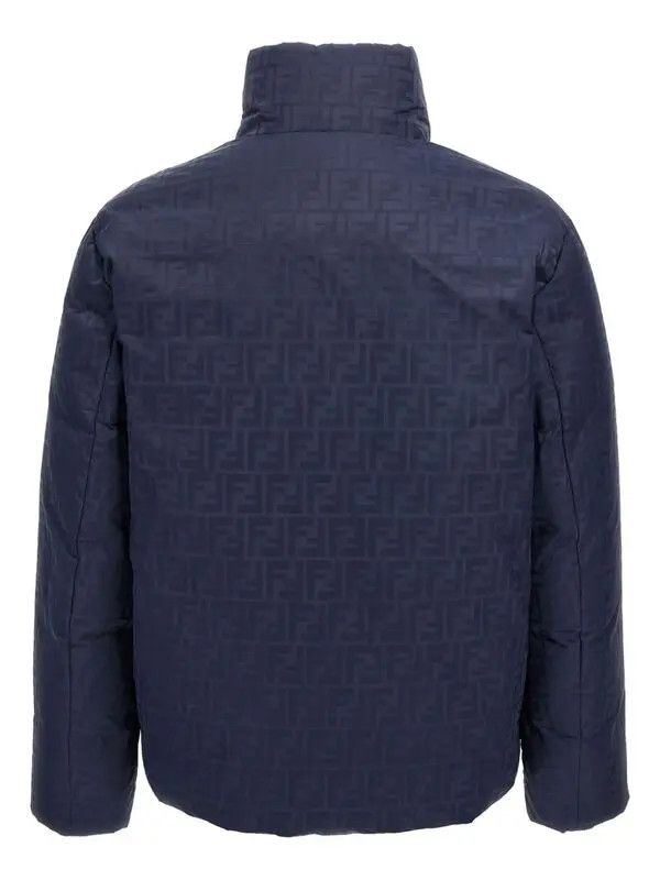 Fendi o1B3y1r0526 Puffer Jacket in Midnight Blue Size US L / EU 52-54 / 3 - 2 Thumbnail