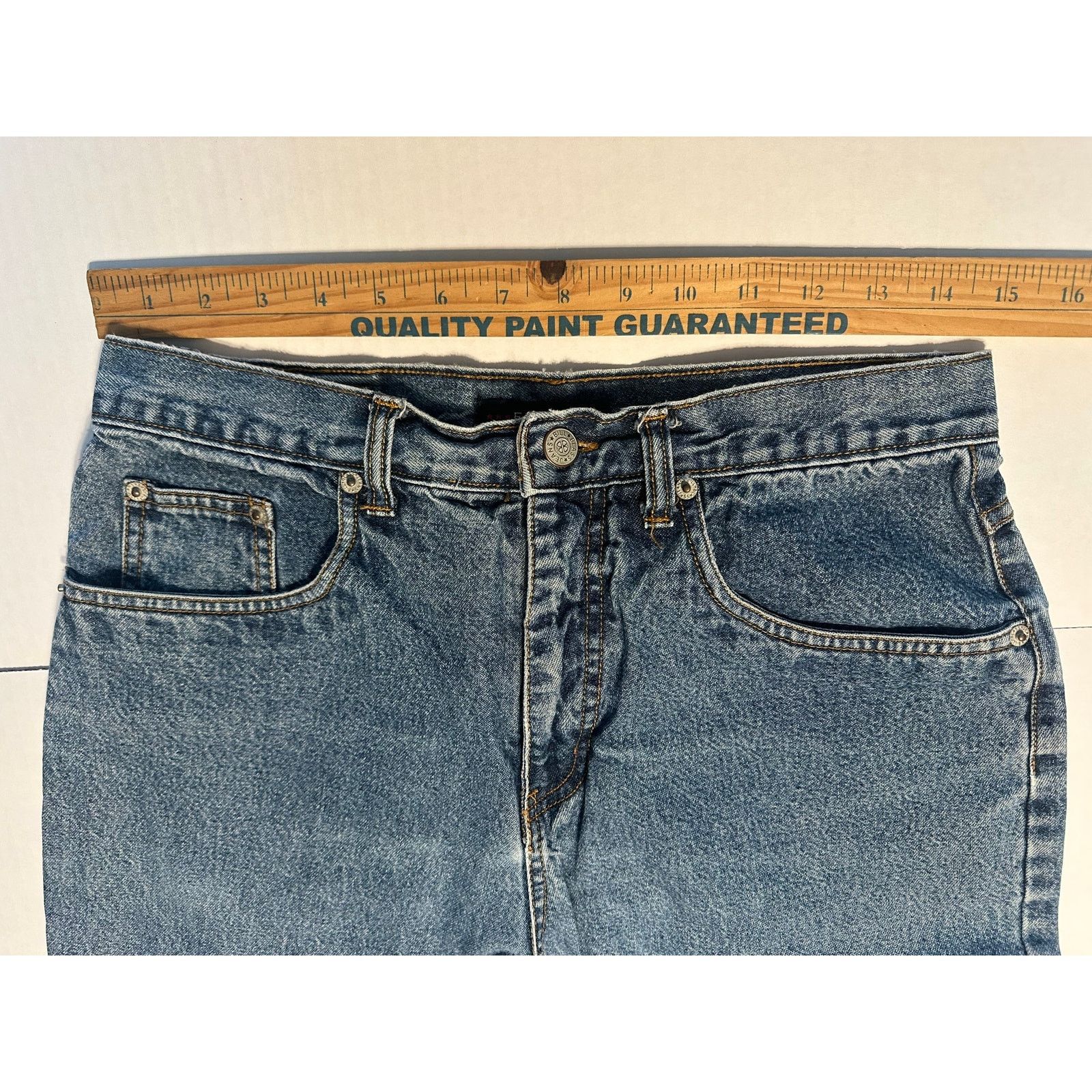 Bill Blass Bill Blass Jeanwear Easy Fit 10P Capri Blue Jeans Outdoor Size 32" / US 10 / IT 46 - 12 Thumbnail