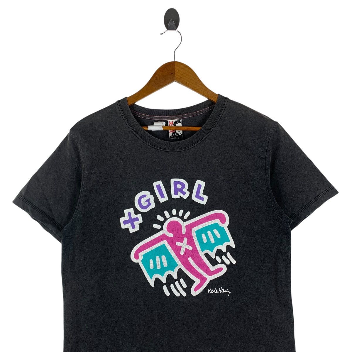 Keith Haring XGIRL x KEITH HARING Los Angeles Artestar Pop Art TShirt Size US M / EU 48-50 / 2 - 2 Thumbnail