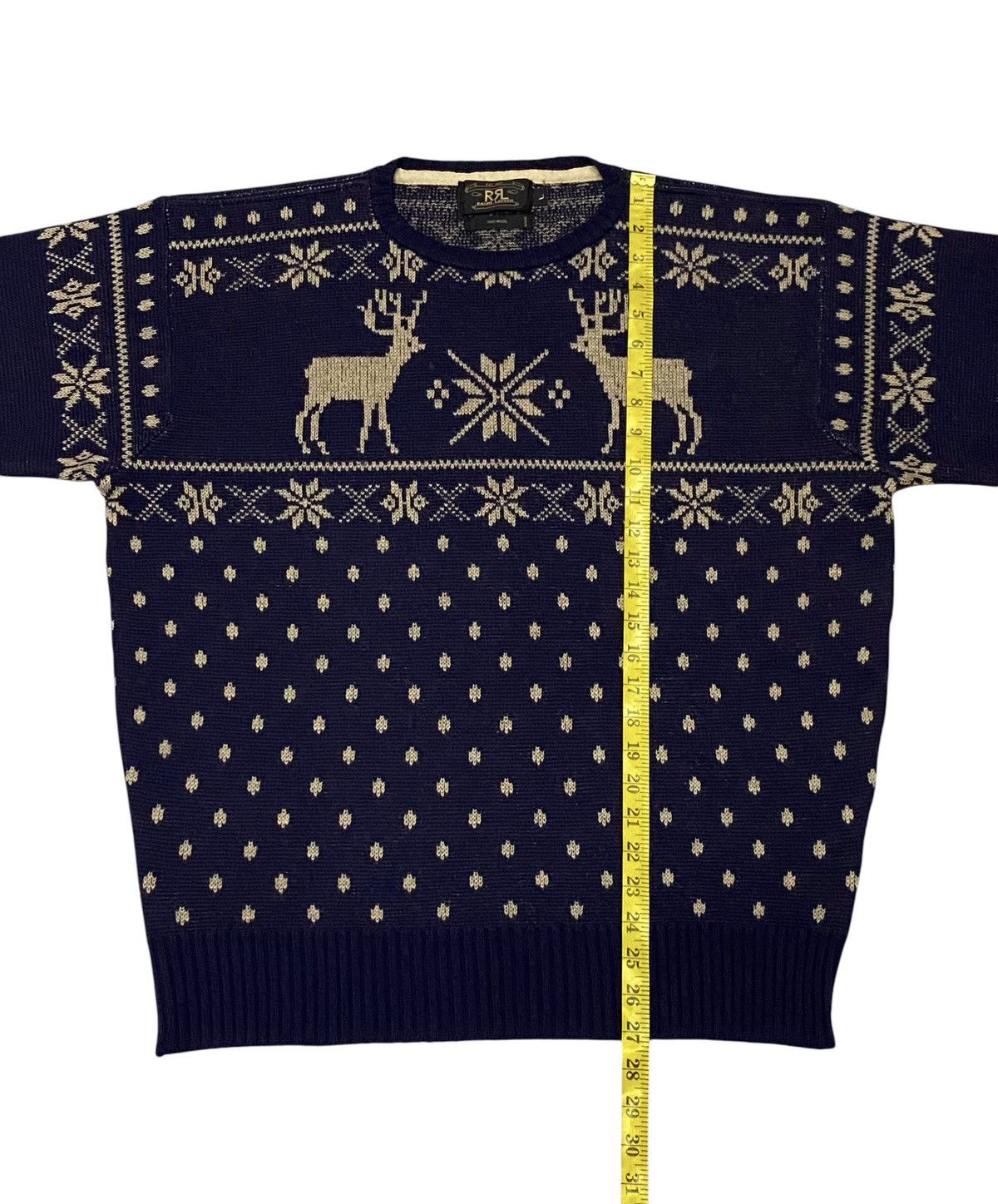 RRL Ralph Lauren Vintage Double RL Ralph Lauren Wool Knitwear Sweaters Size US L / EU 52-54 / 3 - 15 Thumbnail