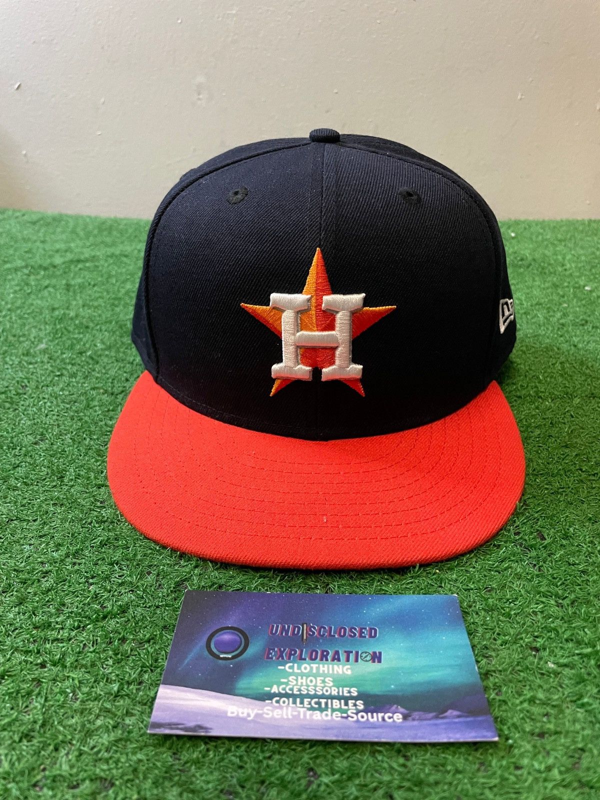 New Era Houston Astros MLB New Era Fitted hat Size ONE SIZE - 1 Thumbnail