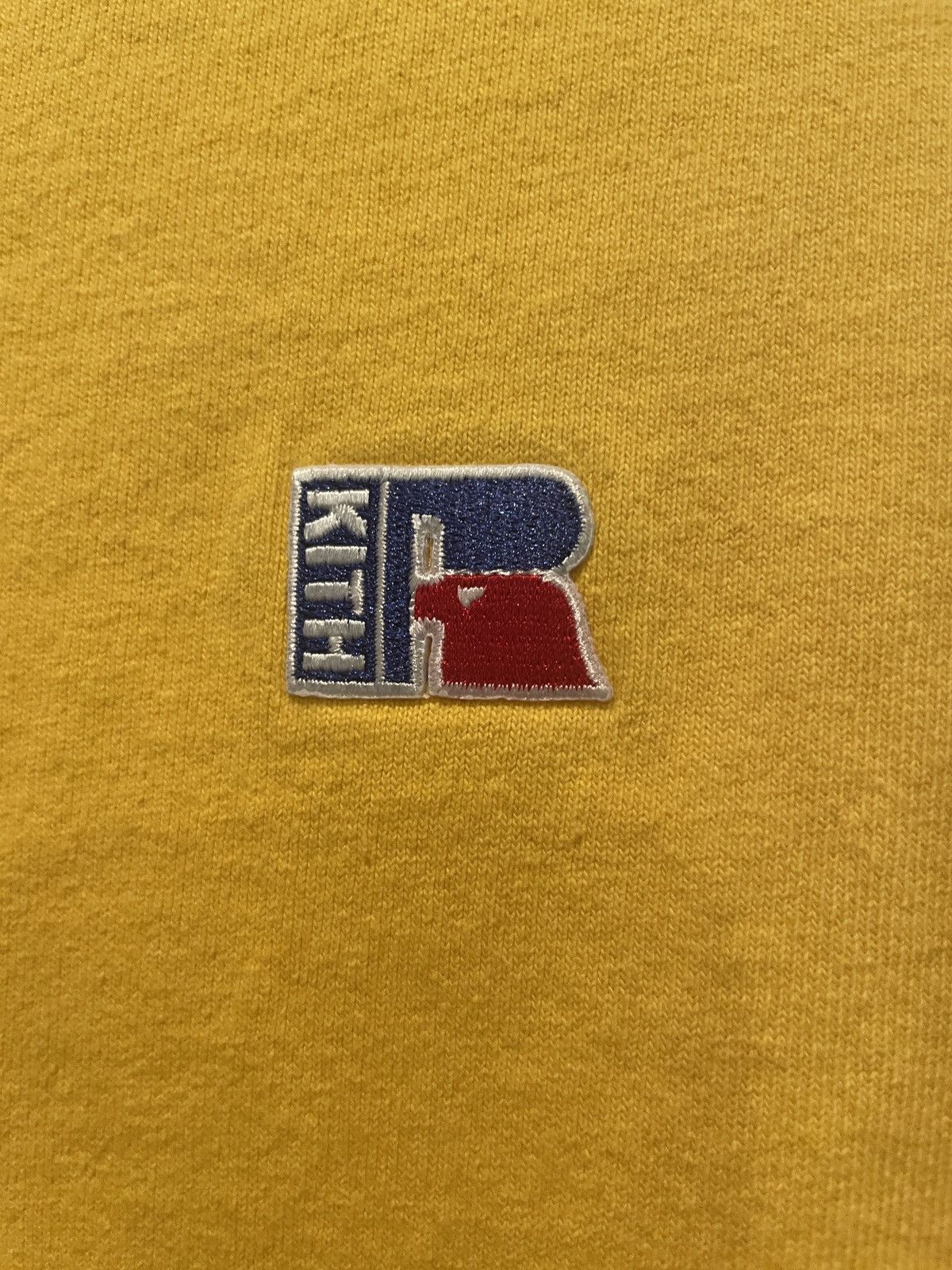 Kith × Russell Athletic SS19 Kith x Russell Athletic Logo Tee Yellow Size US S / EU 44-46 / 1 - 3 Thumbnail