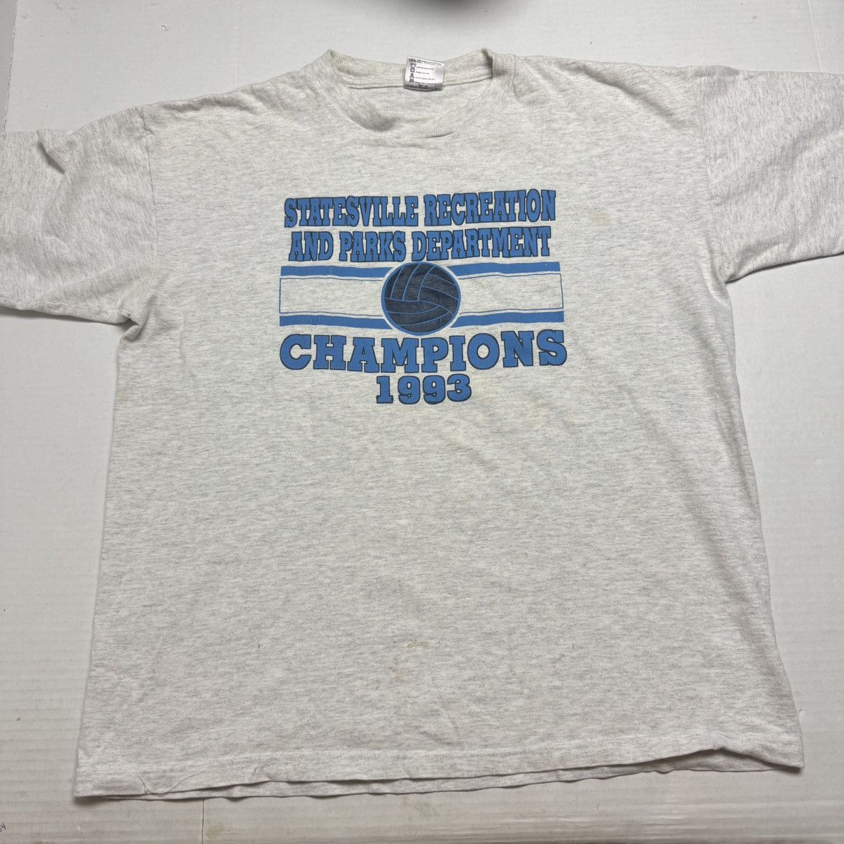 Other Vintage Oneita 1993 NC Statesville Recreation & Parks Dept Size US XL / EU 56 / 4 - 1 Thumbnail