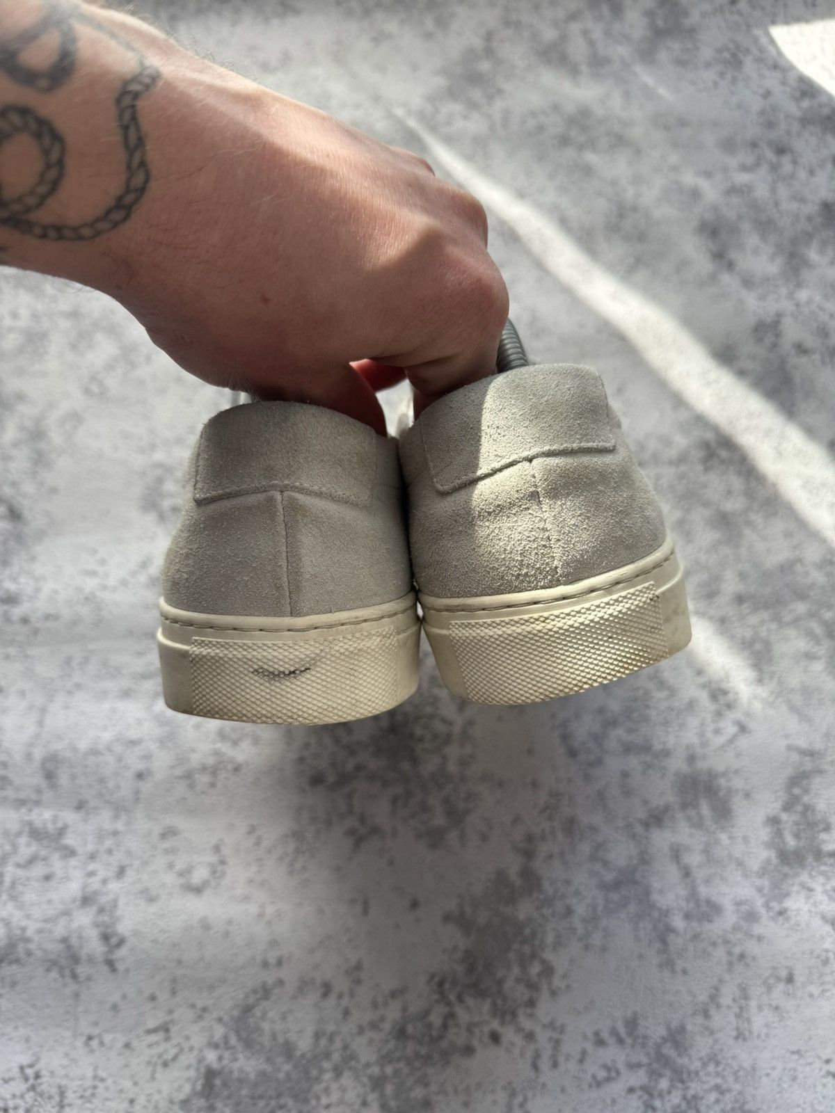 Common Projects Common Projects Achilles Suede Shoes Size US 9 / EU 42 - 8 Thumbnail