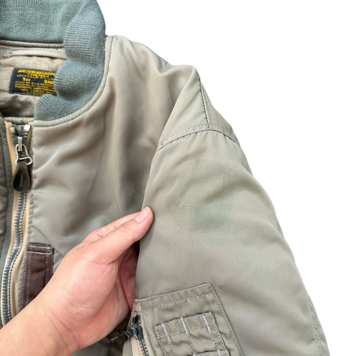 Pherrow's Vintage Pherrow’s 1990 MA-1 Bomber Jacket Size US M / EU 48-50 / 2 - 7 Thumbnail