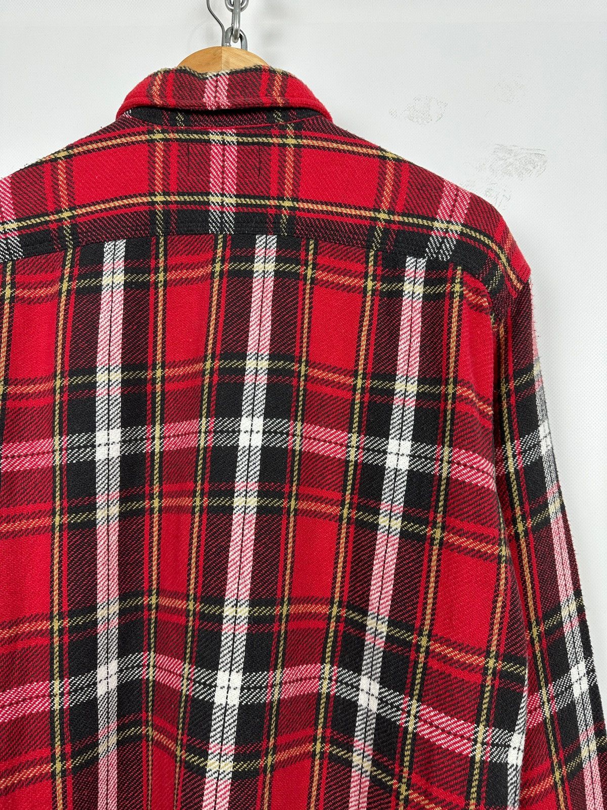 Polo Ralph Lauren RRL Ralph Lauren Double RL Plaid Flannel Long Sleeve Shirt Size US L / EU 52-54 / 3 - 14 Thumbnail