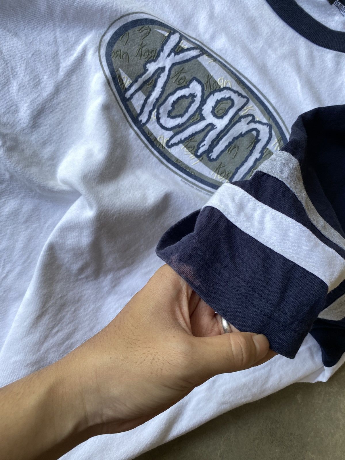 Band Tees × Vintage Vintage Korn Tshirt Size US XL / EU 56 / 4 - 7 Thumbnail