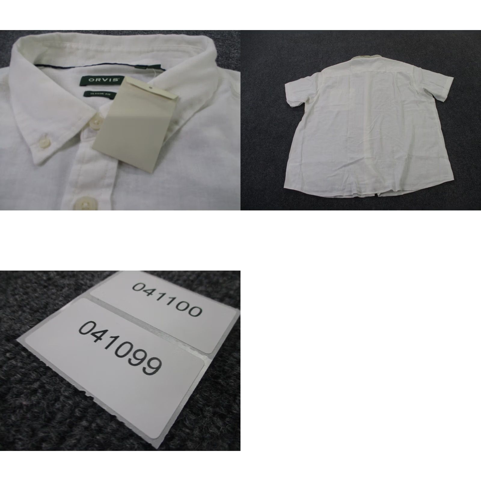 Orvis Orvis Shirt Men 2XL White Linen Button-Up Casual Size US XXL / EU 58 / 5 - 8 Thumbnail
