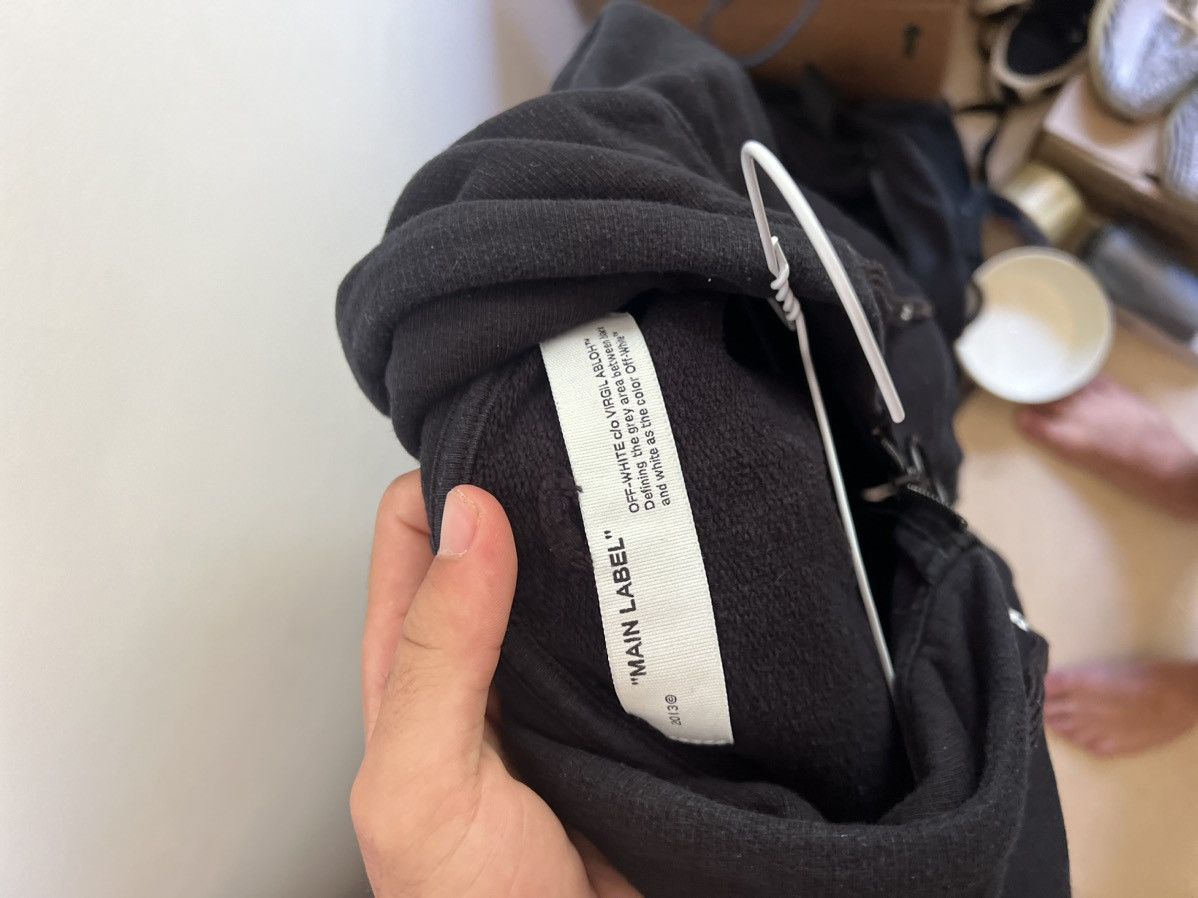 Off-White Off white Mariana Da Silva zip up sweatshirt Size US S / EU 44-46 / 1 - 10 Thumbnail
