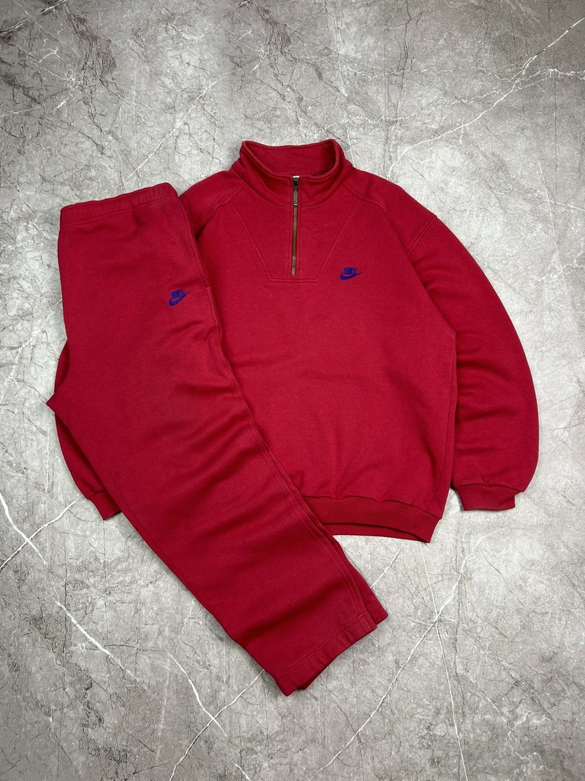 Vintage Vintage Nike Tracksuit Track Jacket And Pants 90s Size US L / EU 52-54 / 3 - 14 Thumbnail