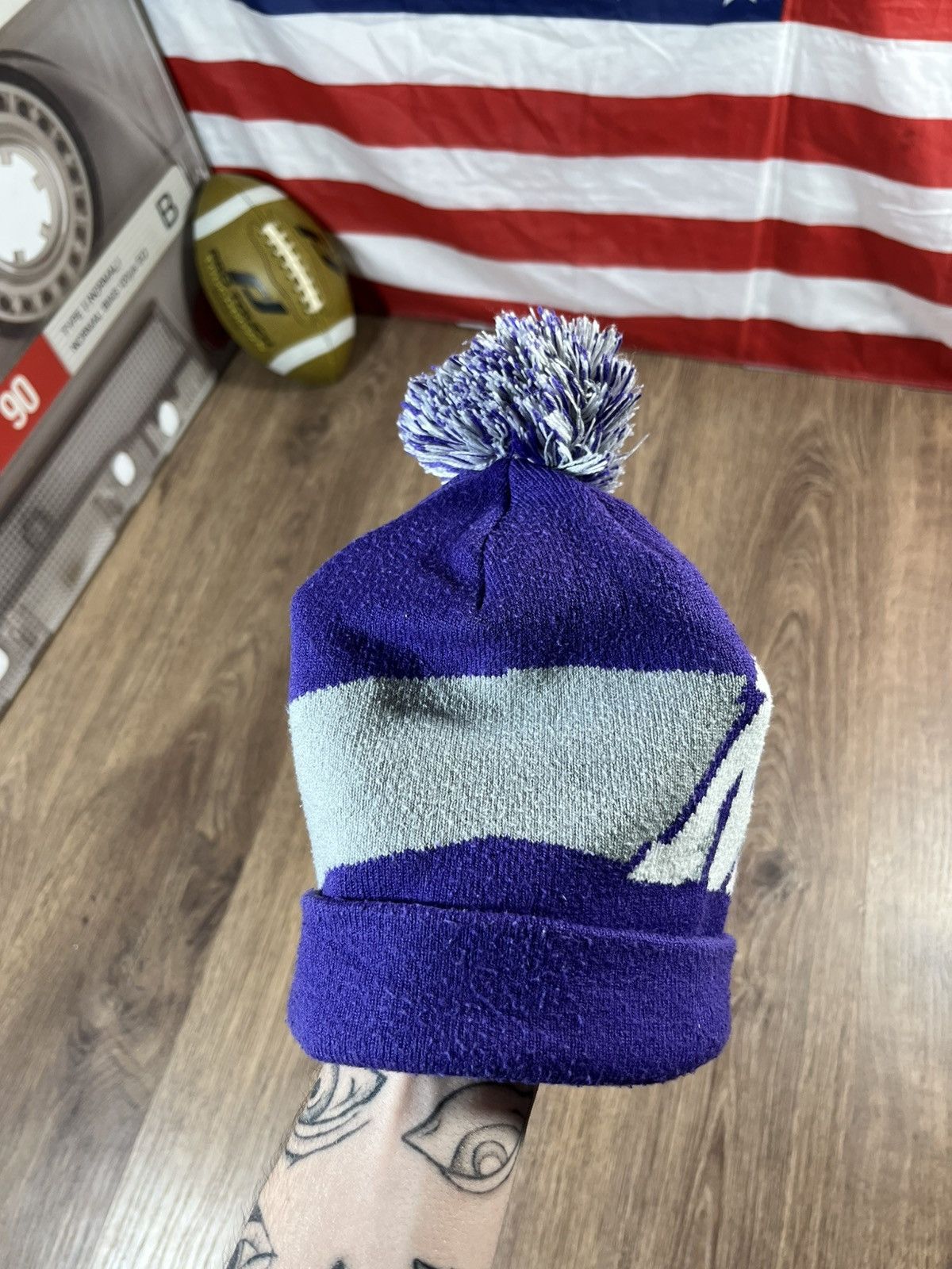 Nike × Vintage Nike Vintage Winter Hat Size ONE SIZE - 3 Thumbnail