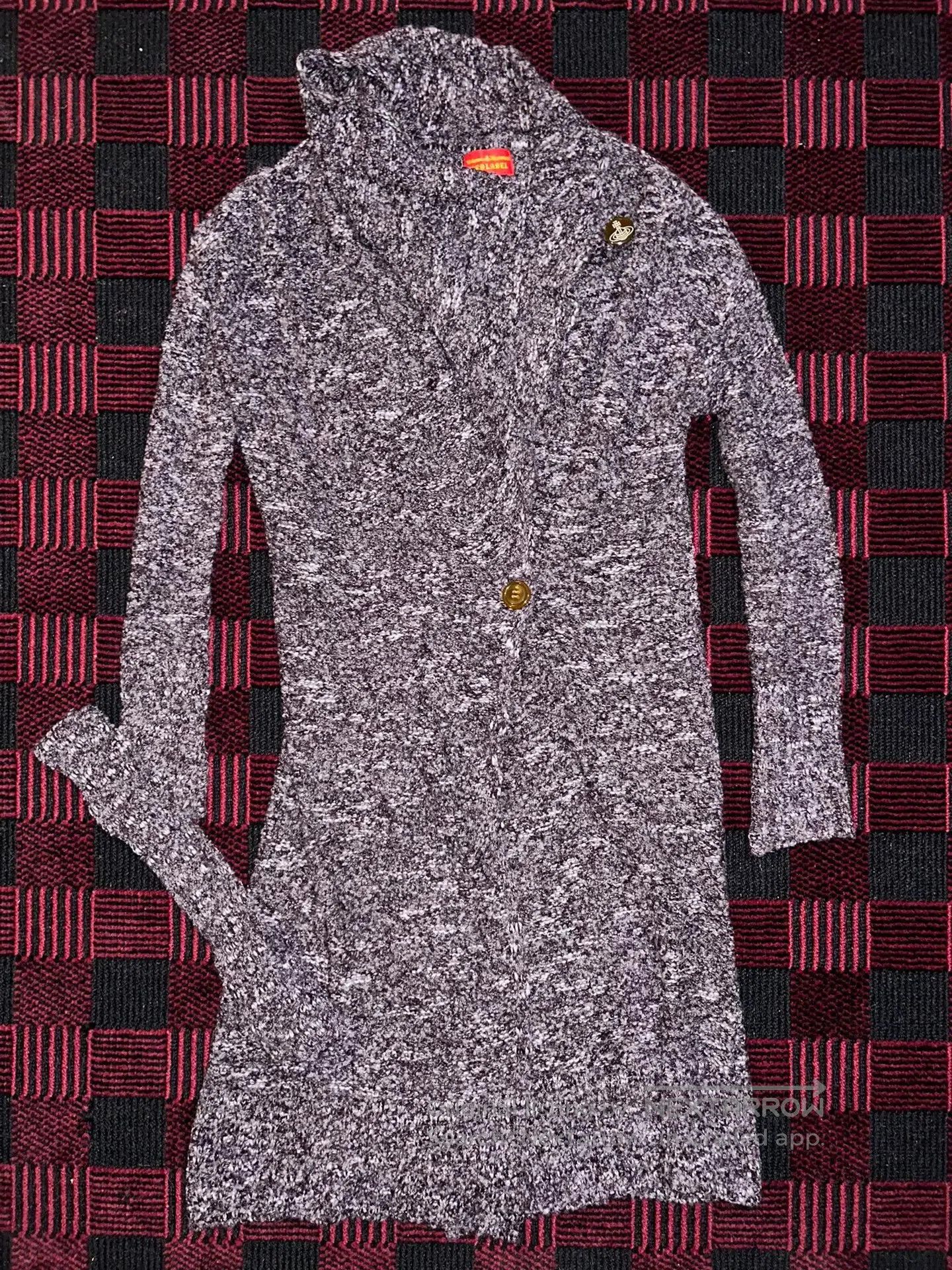 Vivienne Westwood vivienne westwood irregular knit cardigan. Size M / US 6-8 / IT 42-44 - 2 Thumbnail