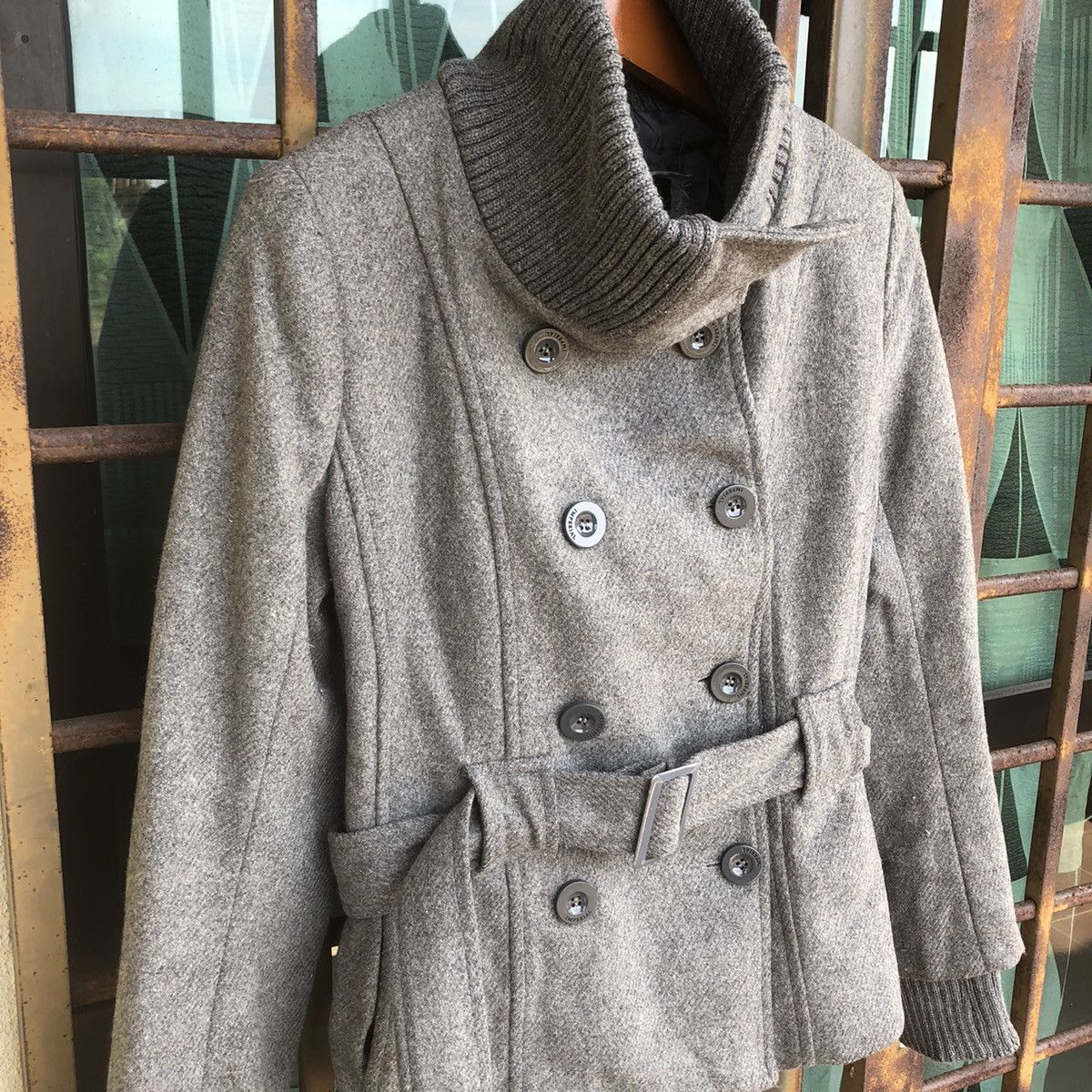 Imperial Imperial Wool Blend Double Breasted Jacket Size S / US 4 / IT 40 - 2 Thumbnail