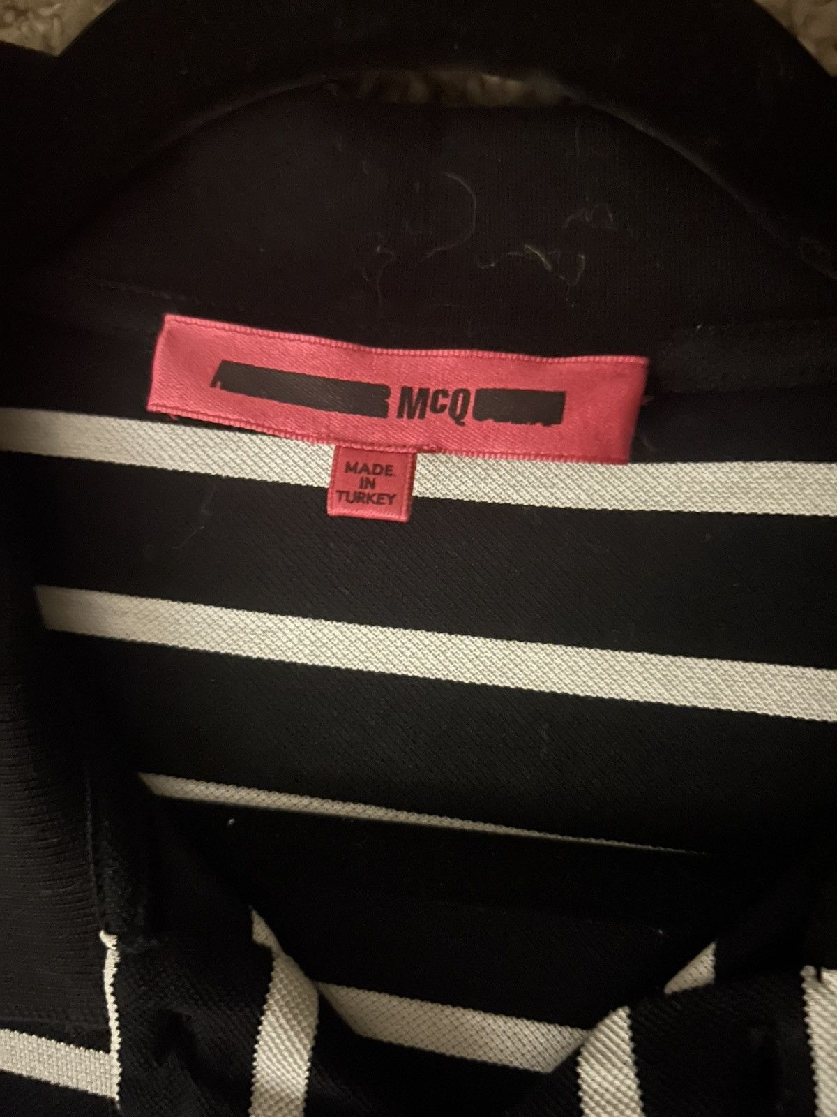 Alexander McQueen sold MCQ alexander mcqueen polo striped Size US M / EU 48-50 / 2 - 3 Thumbnail