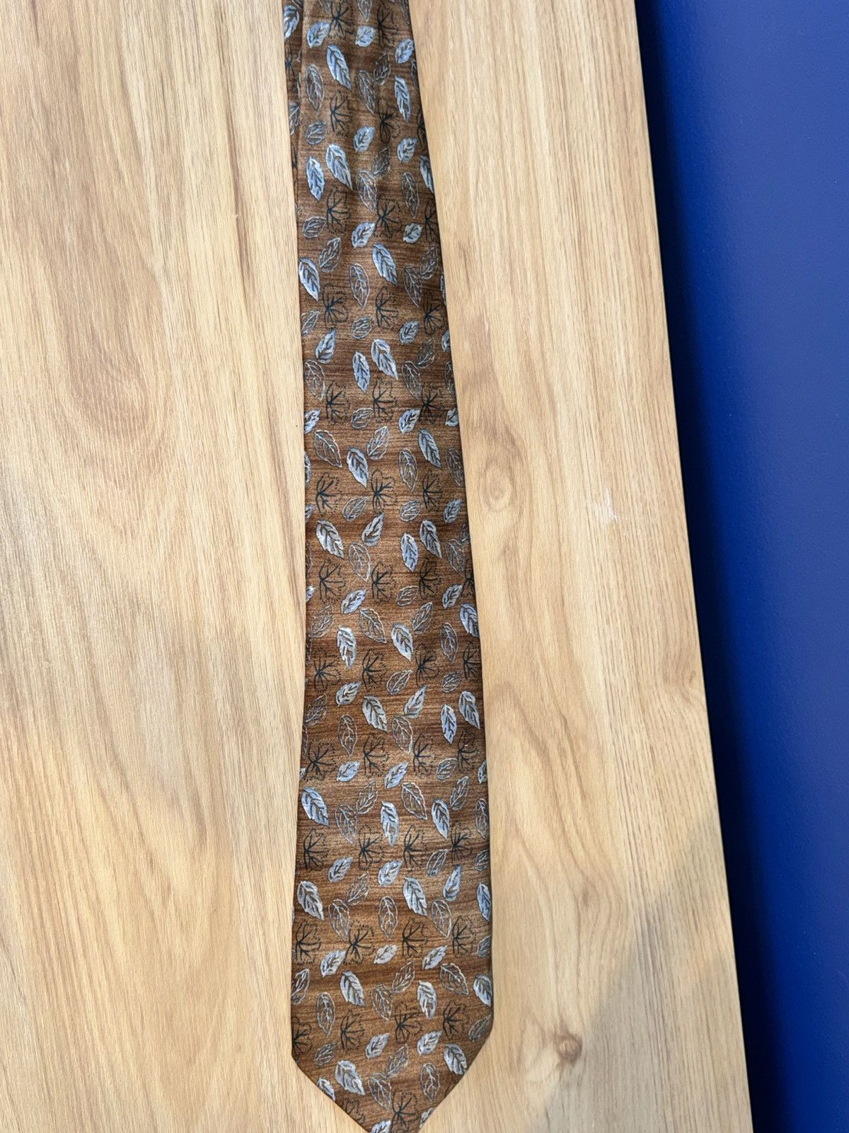 Joseph Abboud Vintage Joseph Abboud Silk Tie – Made in Italy – Botanical Size ONE SIZE - 6 Thumbnail