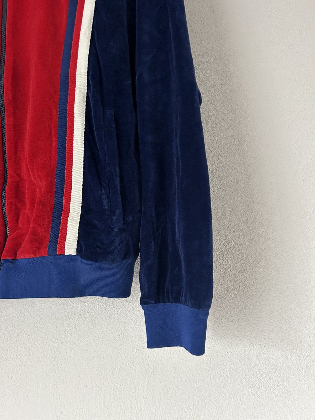 Gucci Velour Velvet Track Jacket Size US S / EU 44-46 / 1 - 4 Thumbnail