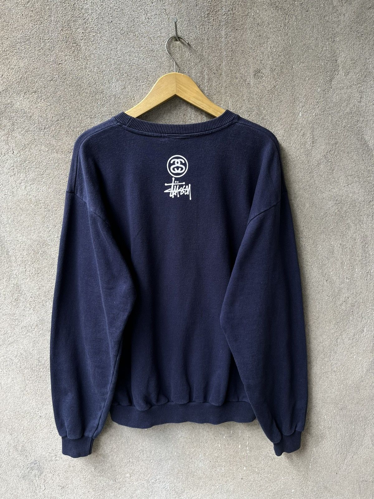 Stussy Vintage 1990s stussy crew neck camo logo Size US L / EU 52-54 / 3 - 3 Thumbnail