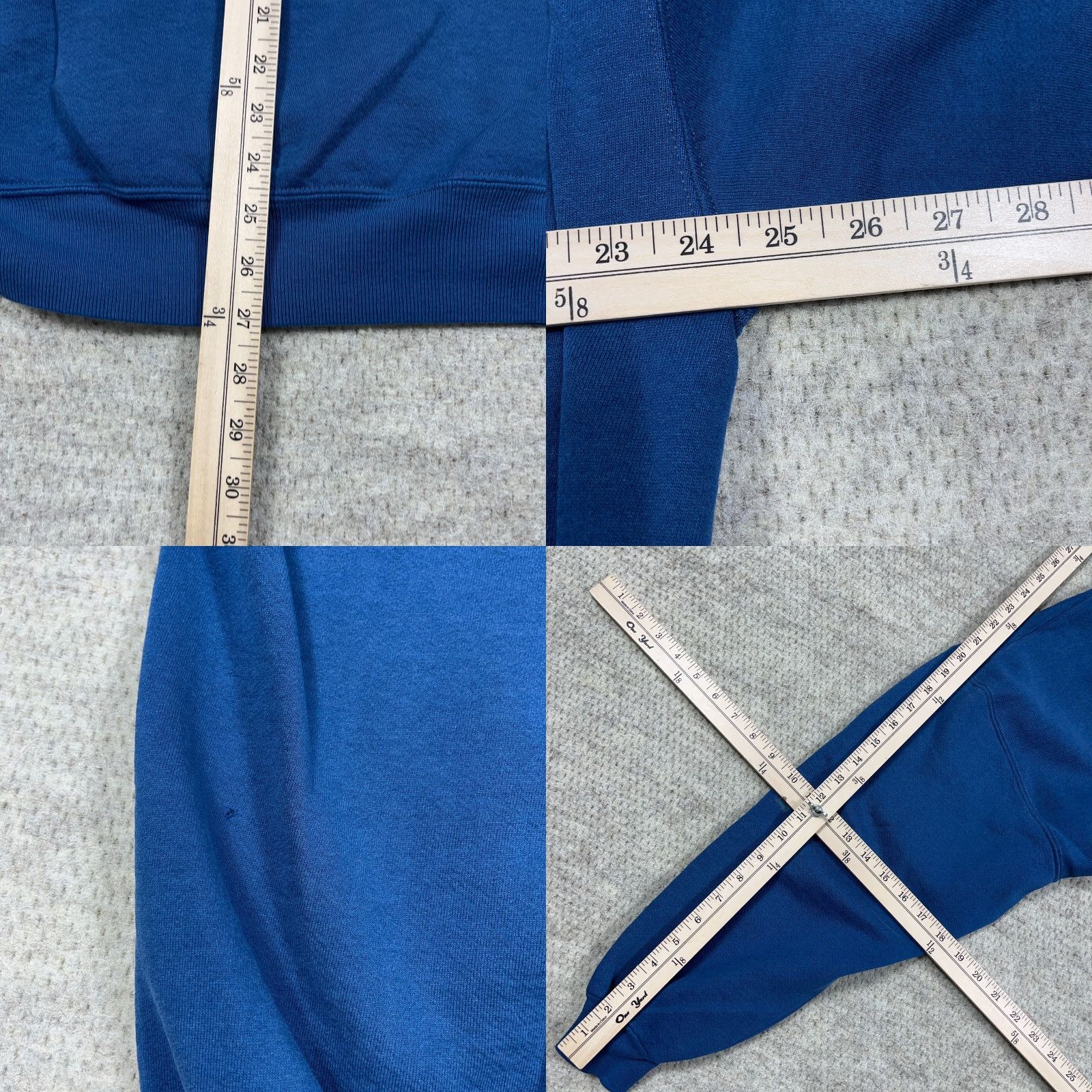 Russell Athletic Vintage Russell Sweatshirt Men 2XL Blue Crewneck USA 90s Spellout Embroidered Sweatshirt Size US XXL / EU 58 / 5 - 9 Thumbnail