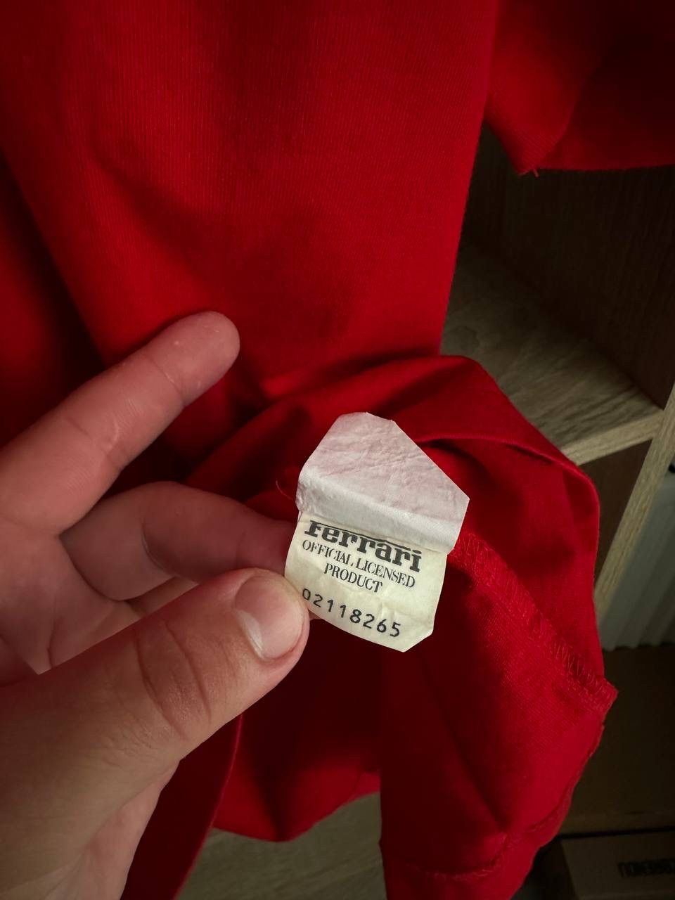 Ferrari × Vintage Vintage Ferrari Racing Red Formula Uno T-Shirt Size US XL / EU 56 / 4 - 8 Thumbnail