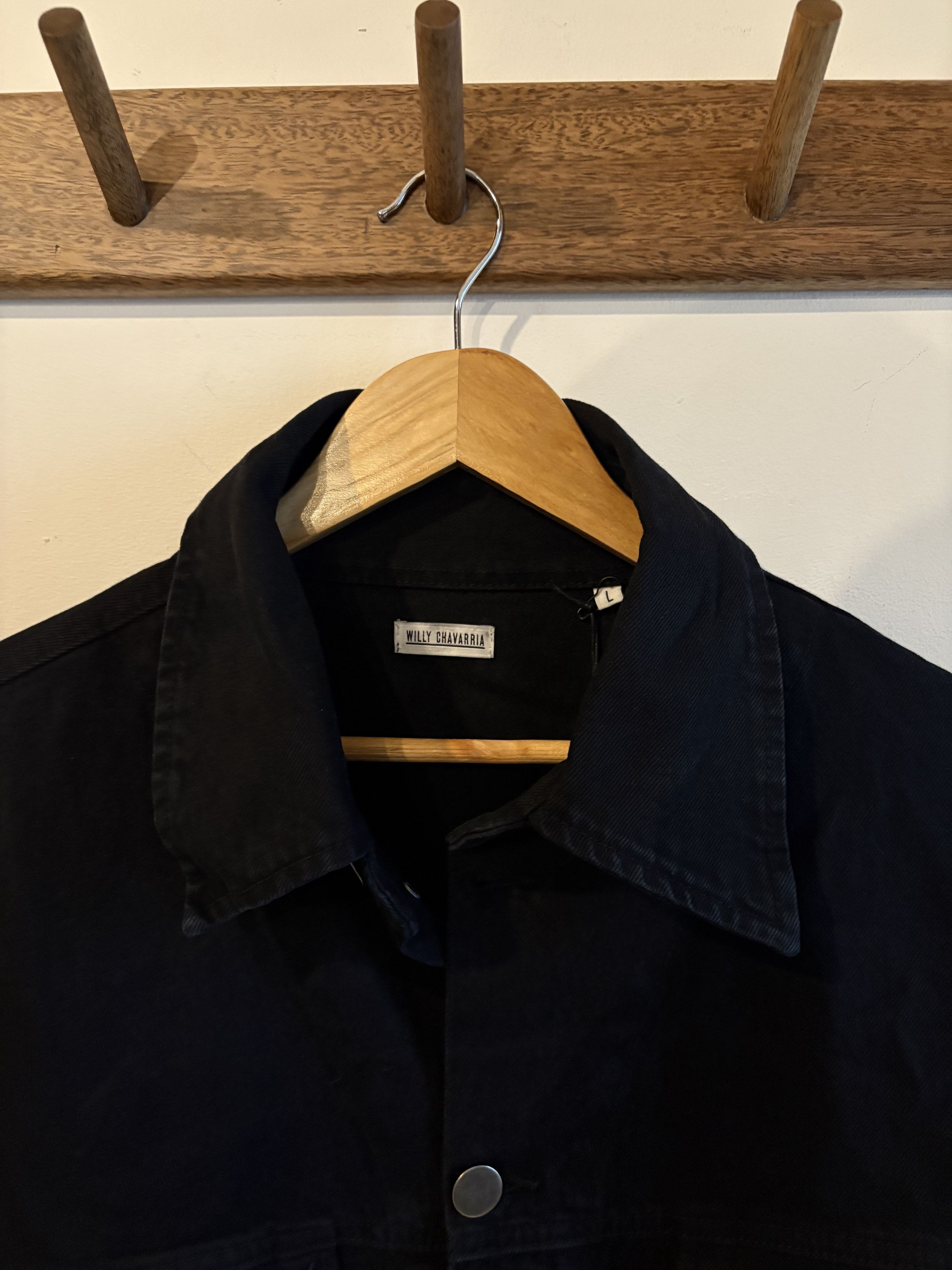 Willy Chavarria Willy Chavarria Denim Jacket Size US L / EU 52-54 / 3 - 4 Thumbnail