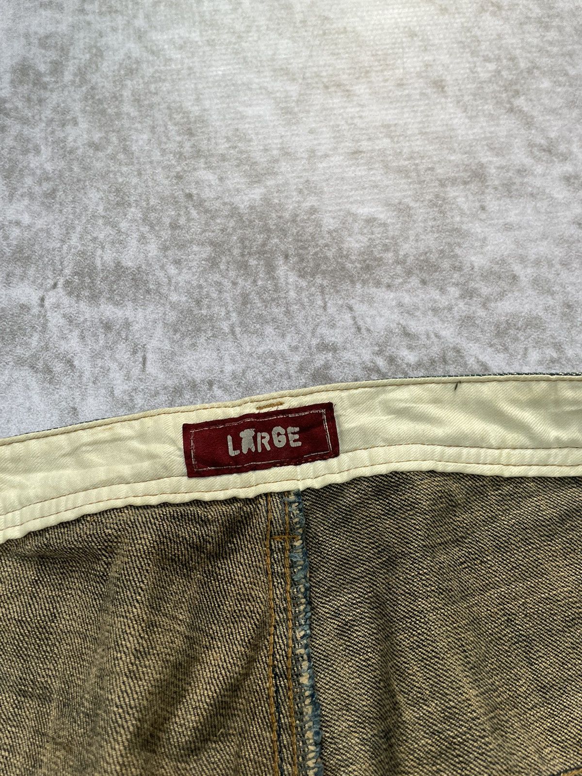 If Six Was Nine × Japanese Brand × Le Grande Bleu (L.G.B.) 2000s hybrid jeans japan denim pants y2k style Size US 32 / EU 48 - 5 Thumbnail