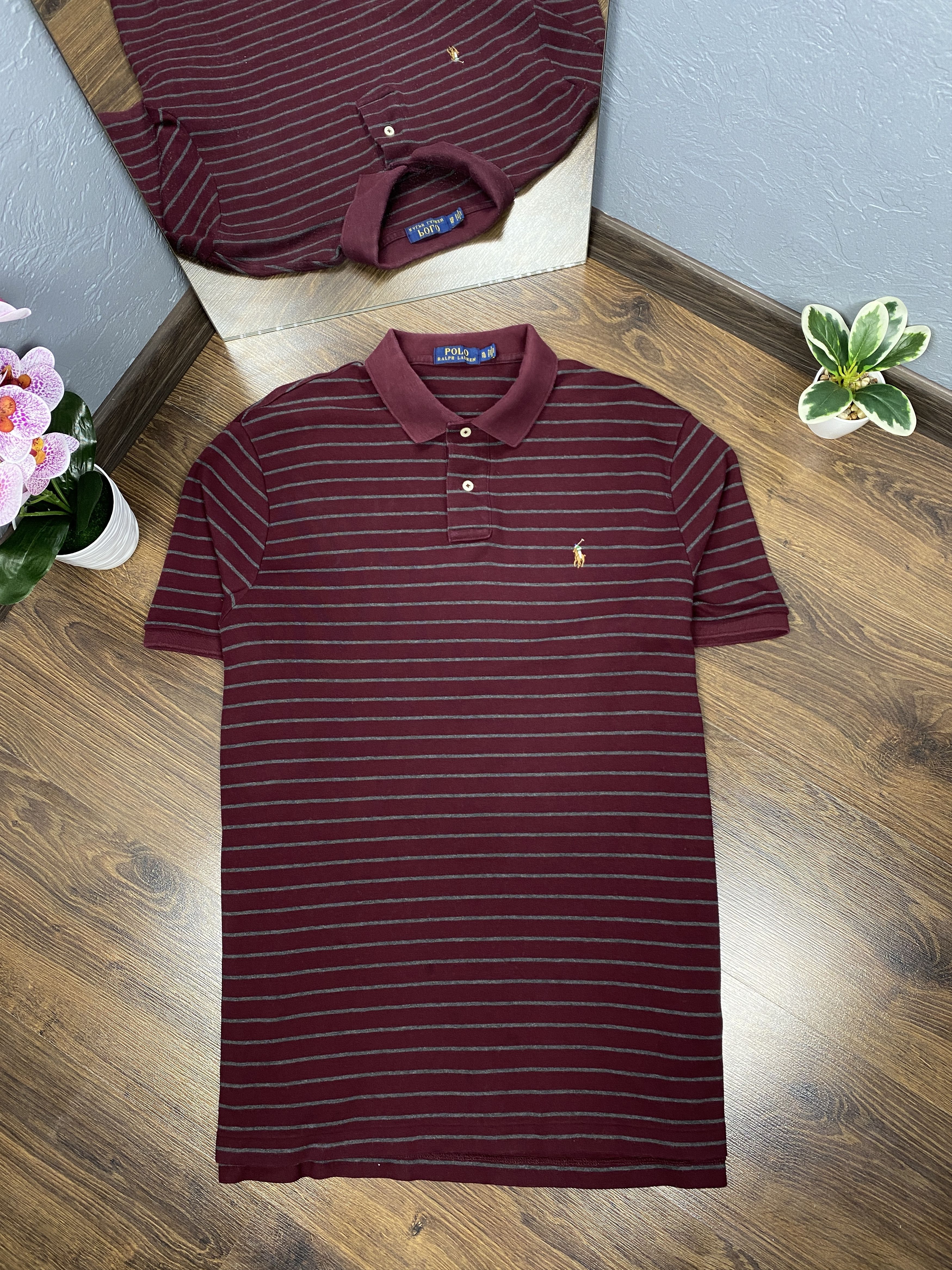 Polo Ralph Lauren Polo Ralph Lauren vintage striped polo shirt Size US XL / EU 56 / 4 - 1 Thumbnail