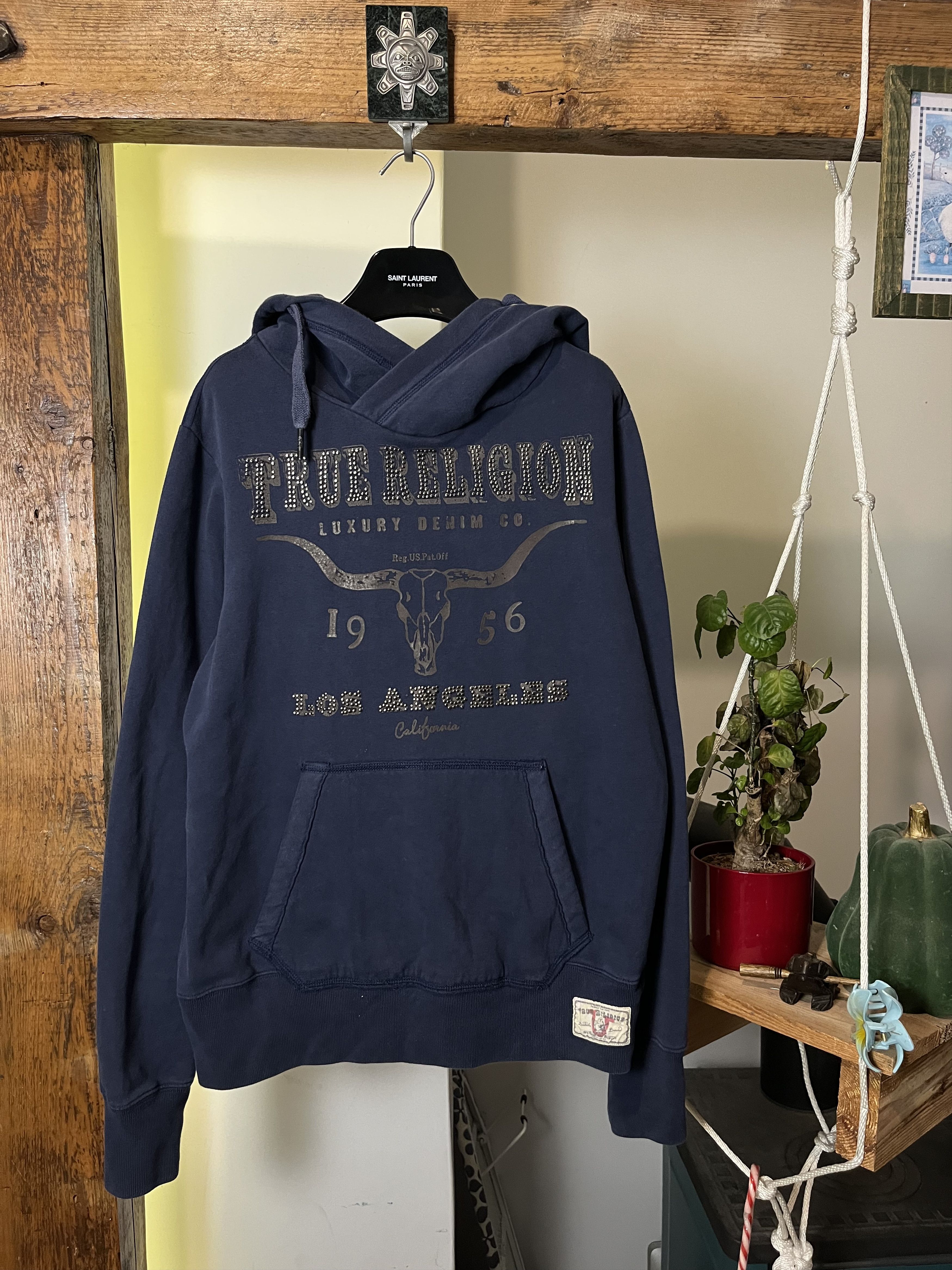 Japanese Brand × True Religion y2k True Religion Big Hoodie USA Chief Keef Size US M / EU 48-50 / 2 - 1 Thumbnail