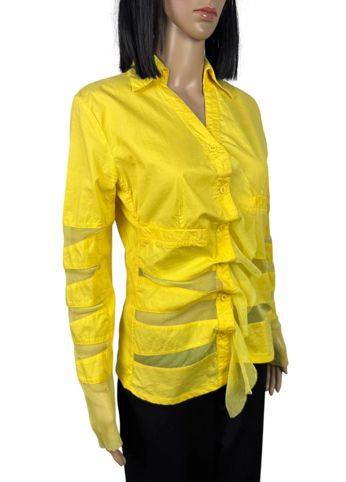 Dolce & Gabbana Dolce & Gabbana Vintage Shirt With Mesh size L Size L / US 10 / IT 46 - 3 Thumbnail