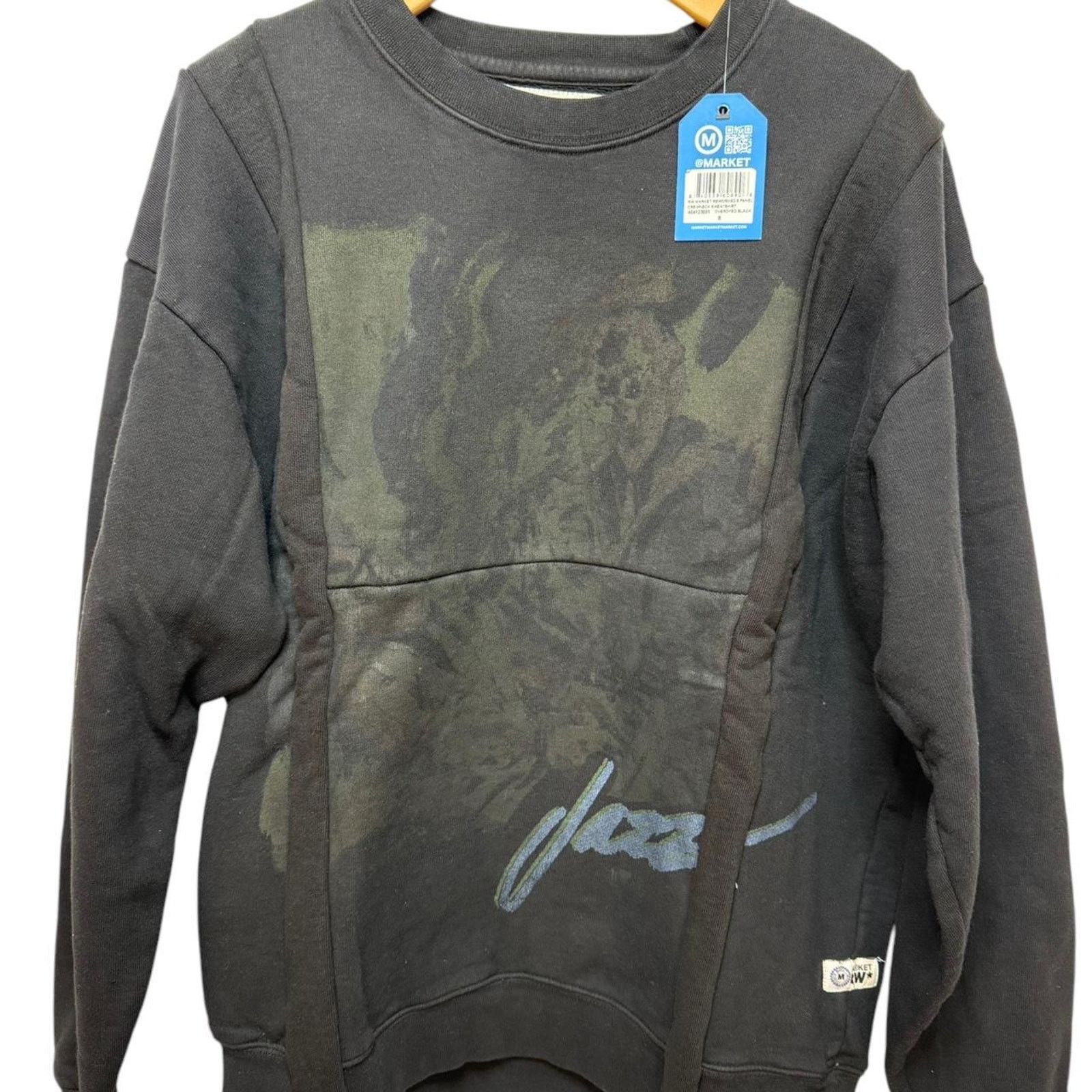 Market Market Reworked 6-Panel Crewneck Sweatshirt – Small, NWT Size US S / EU 44-46 / 1 - 1 Thumbnail